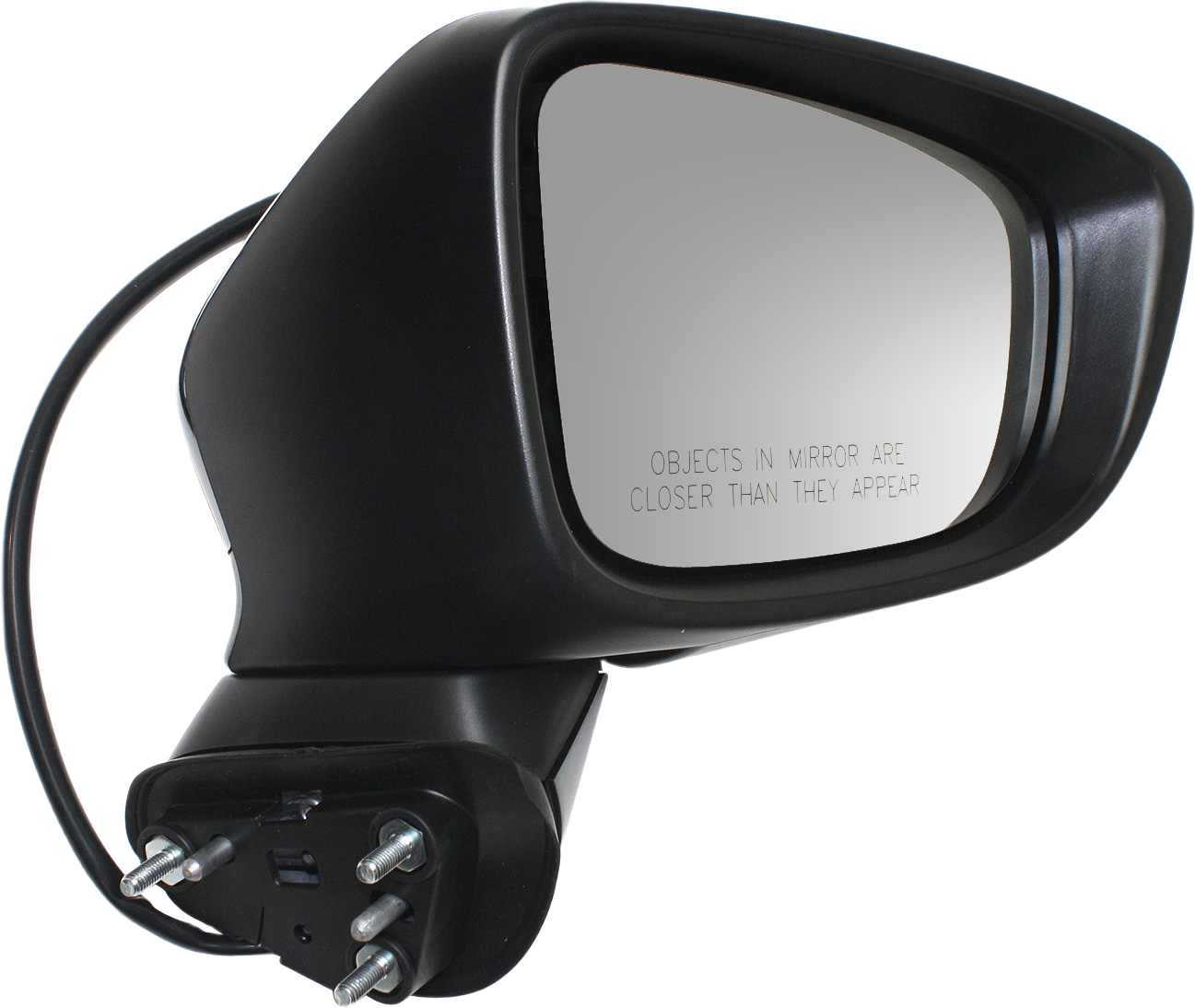 AM MAZDA 6-14-16 MIRROR RH Power Manual Folding Non Heated Paintable w Signal Light No BSD SKU MZ83ER S Partslink MA1321177 OEM GJR969121C PFM