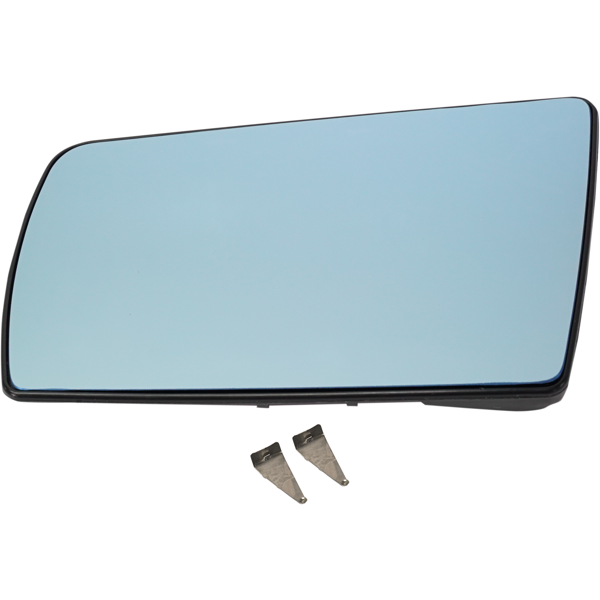 AM C CLASS 94-00 S CLASS 96-99 MIRROR GLASS LH Heated w Backing Plate SKU MZ90GL Partslink MB1324102 OEM 2028100121
