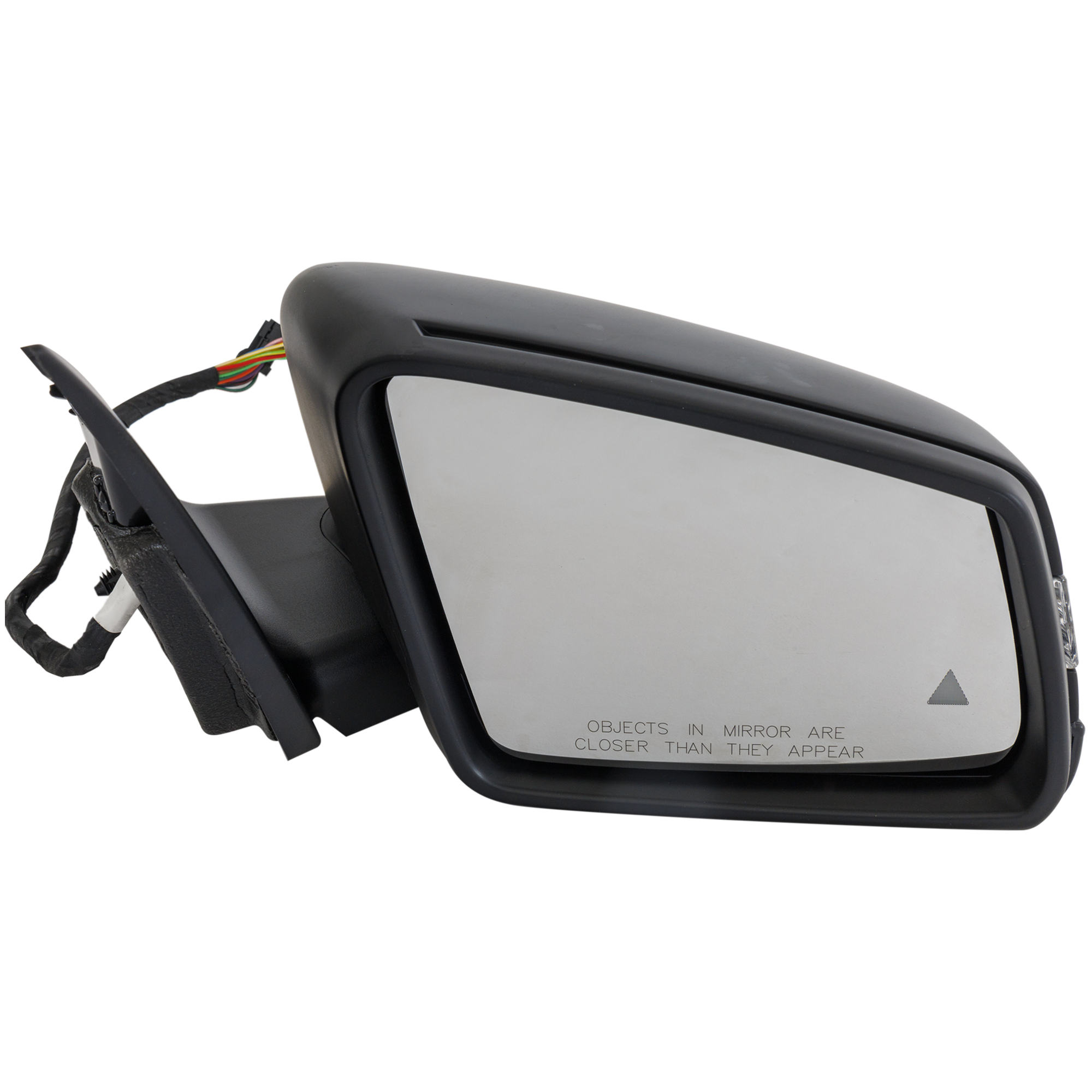 AM C CLASS 12-14 MIRROR RH Power Heated Power Folding Paintable w Blind Spot Detection in Glass Memory Puddle Light and Signal Light No Auto dimming Sedan SKU MZ93ER S OEM 2048102076 PFM