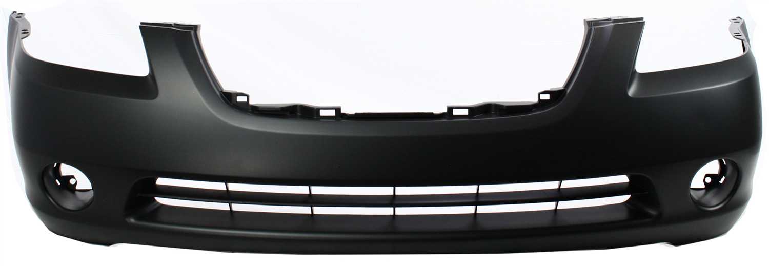 AM ALTIMA 02-04 FRONT BUMPER COVER Primed w Fog Light Holes CAPA SKU N010306PQ Partslink NI1000193C OEM 620228J040