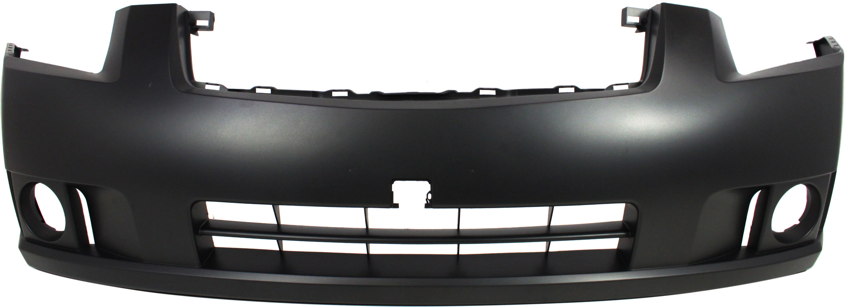 AM SENTRA 07-09 FRONT BUMPER COVER Primed 2.0L. Eng w Fog Light Holes SKU N010327P Partslink NI1000241 OEM 62022ET32J