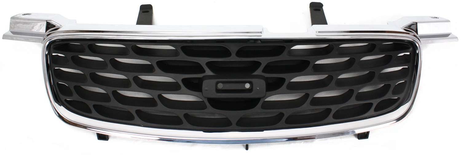 AM SENTRA 00-03 GRILLE Chrome Shell Painted Black Insert CA GXE SE Models SKU N070103 Partslink NI1200190 OEM 623105M125