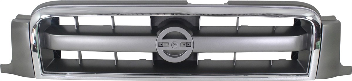 AM PATHFINDER 03-04 GRILLE Chrome Shell Painted Gray Insert SKU N070119 Partslink NI1200204 OEM 623104W363