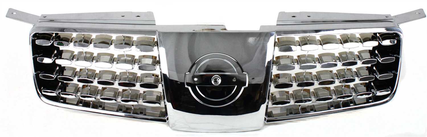 AM MAXIMA 04-06 GRILLE Chrome Shell and Insert SKU N070122 Partslink NI1200203 OEM 620707Y00A