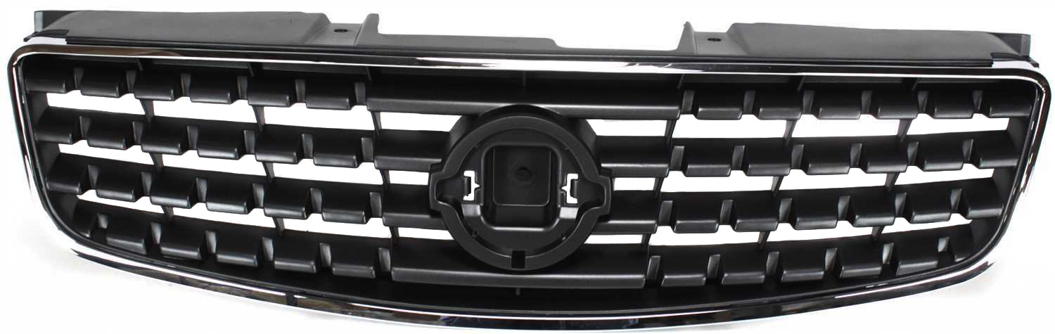 AM ALTIMA 05-06 GRILLE Chrome Shell Painted Dark Gray Insert SKU N070124 Partslink NI1200213 OEM 62070ZB000