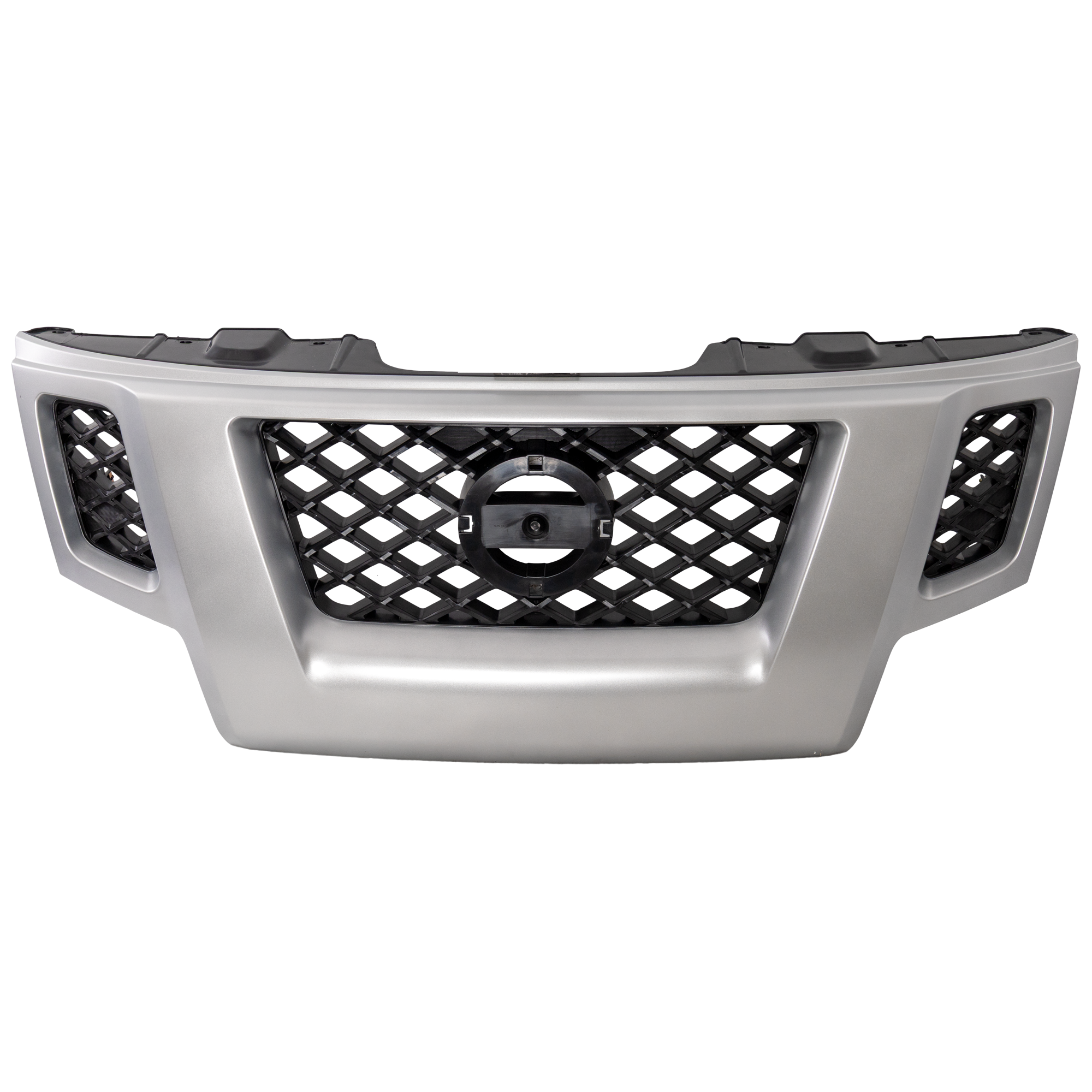 AM XTERRA 09-13 GRILLE Painted Silver Shell Painted Gray Insert SKU N070136 Partslink NI1200241 OEM 62310ZL00A
