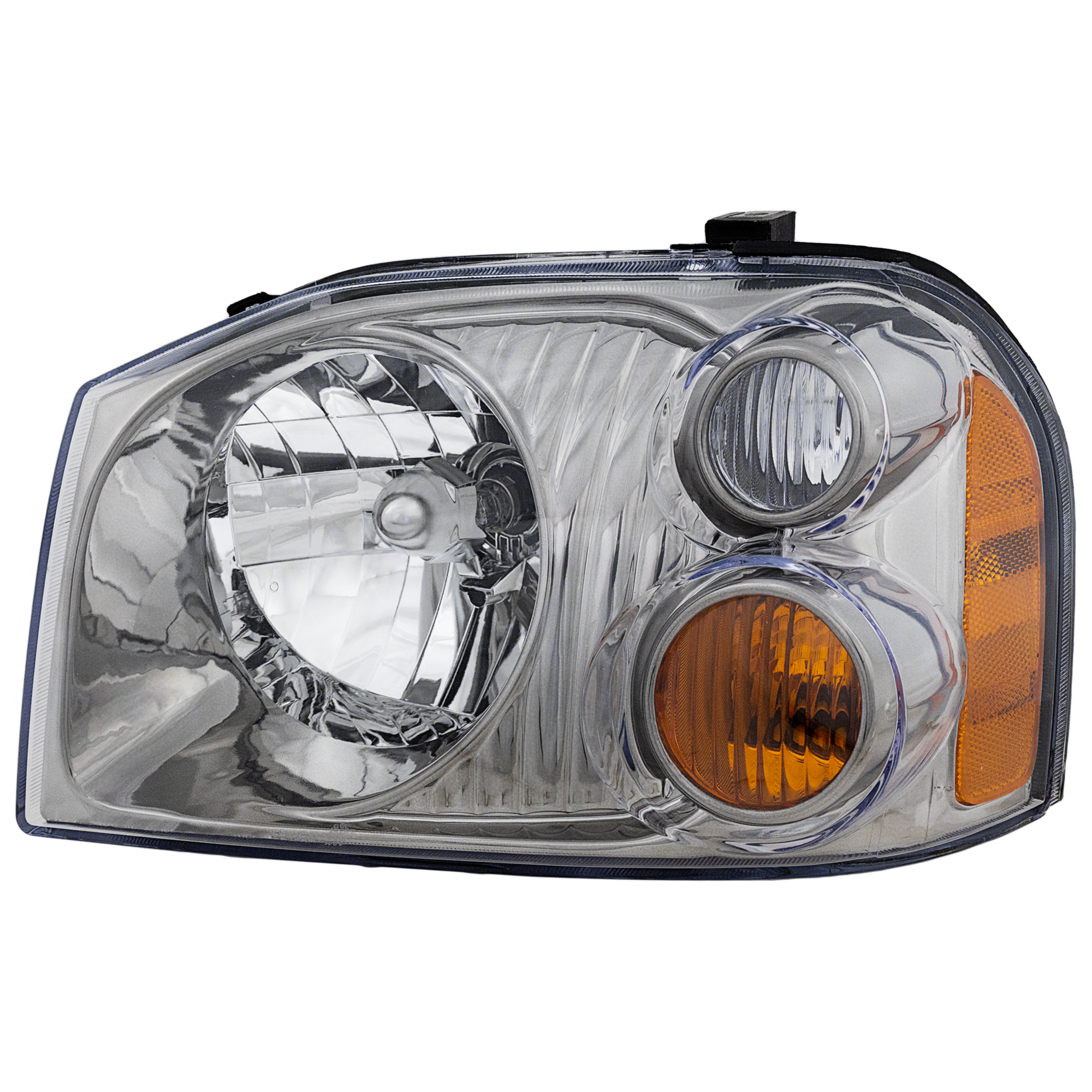 AM FRONTIER 01-04 HEAD LAMP LH Assembly Halogen SC SE SVE Models SKU N100102 Partslink NI2502131 OEM 260608Z326