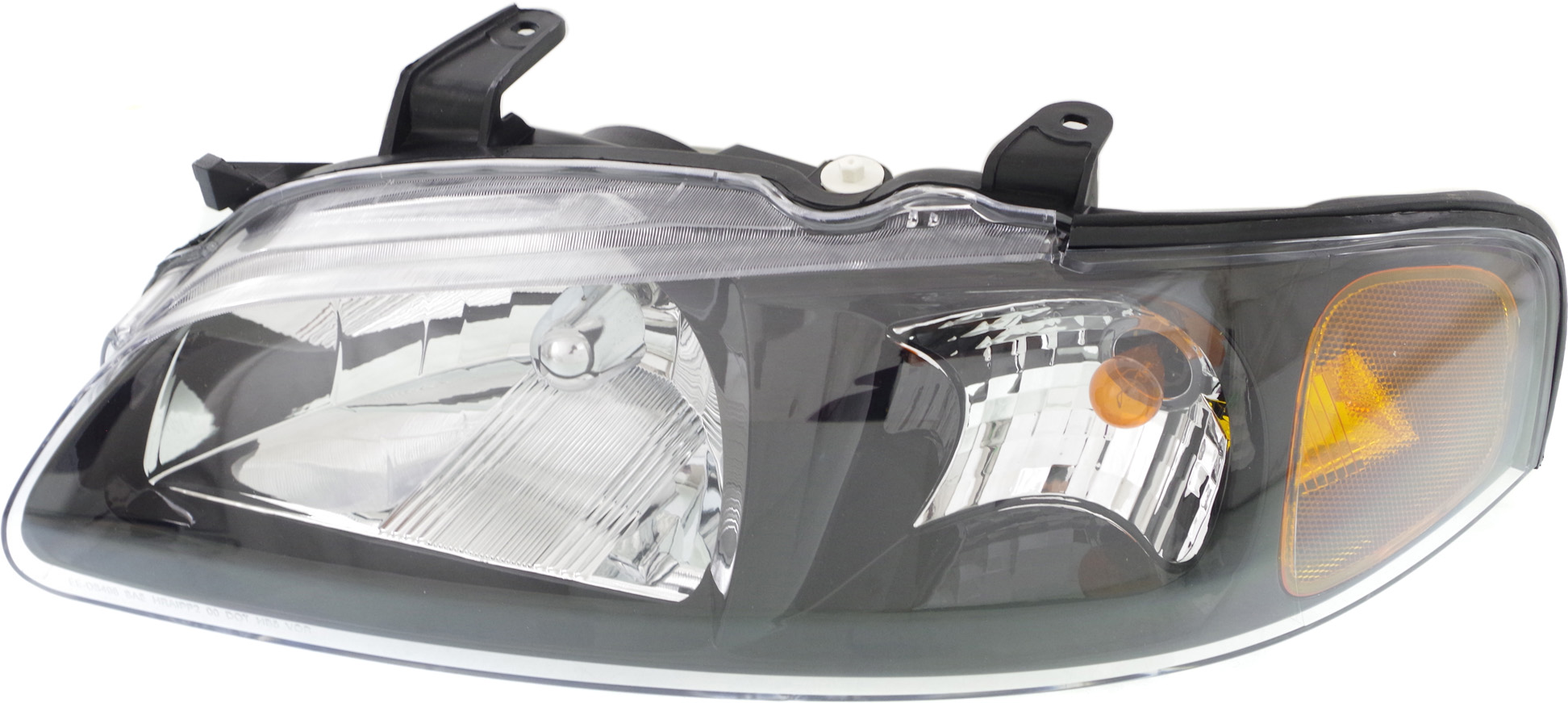 AM SENTRA 02-03 HEAD LAMP LH Assembly Halogen Black Interior SE R SE R Spec V Models SKU N100106 Partslink NI2502141 OEM 260604Z625