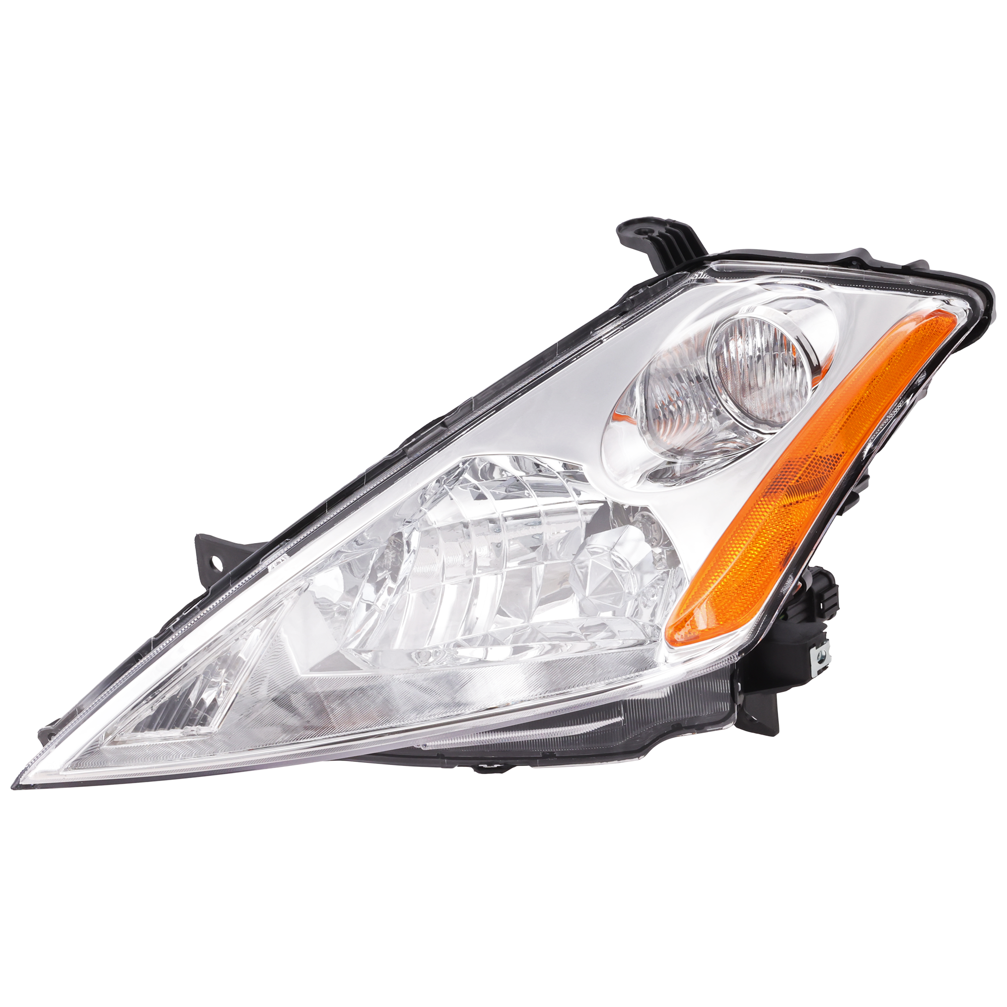 AM MURANO 03-07 HEAD LAMP LH Assembly Halogen Chrome Interior SKU N100126 Partslink NI2502155 OEM 26060CA125