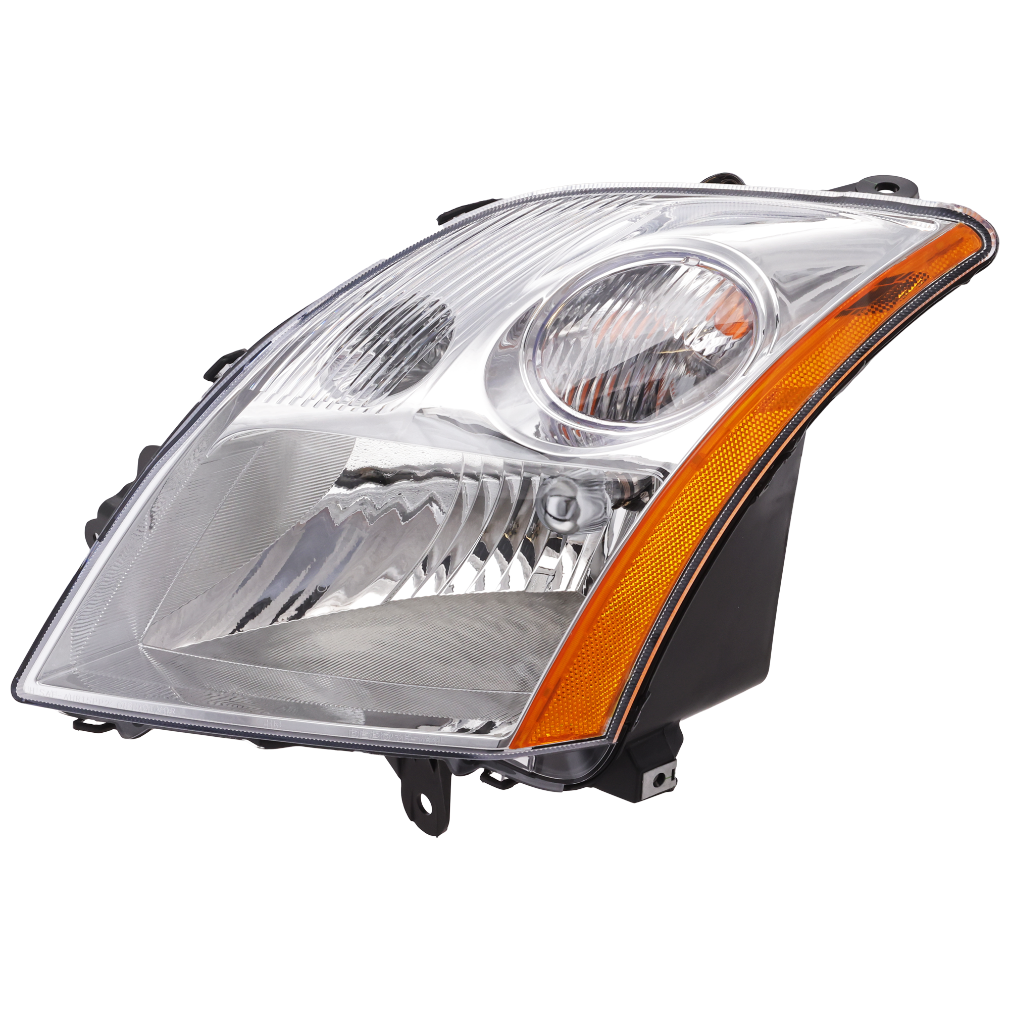 AM SENTRA 07-09 HEAD LAMP LH Assembly Halogen 2.0L Eng Base S SL SR Models CAPA SKU N100144Q Partslink NI2502163C OEM 26060ET000