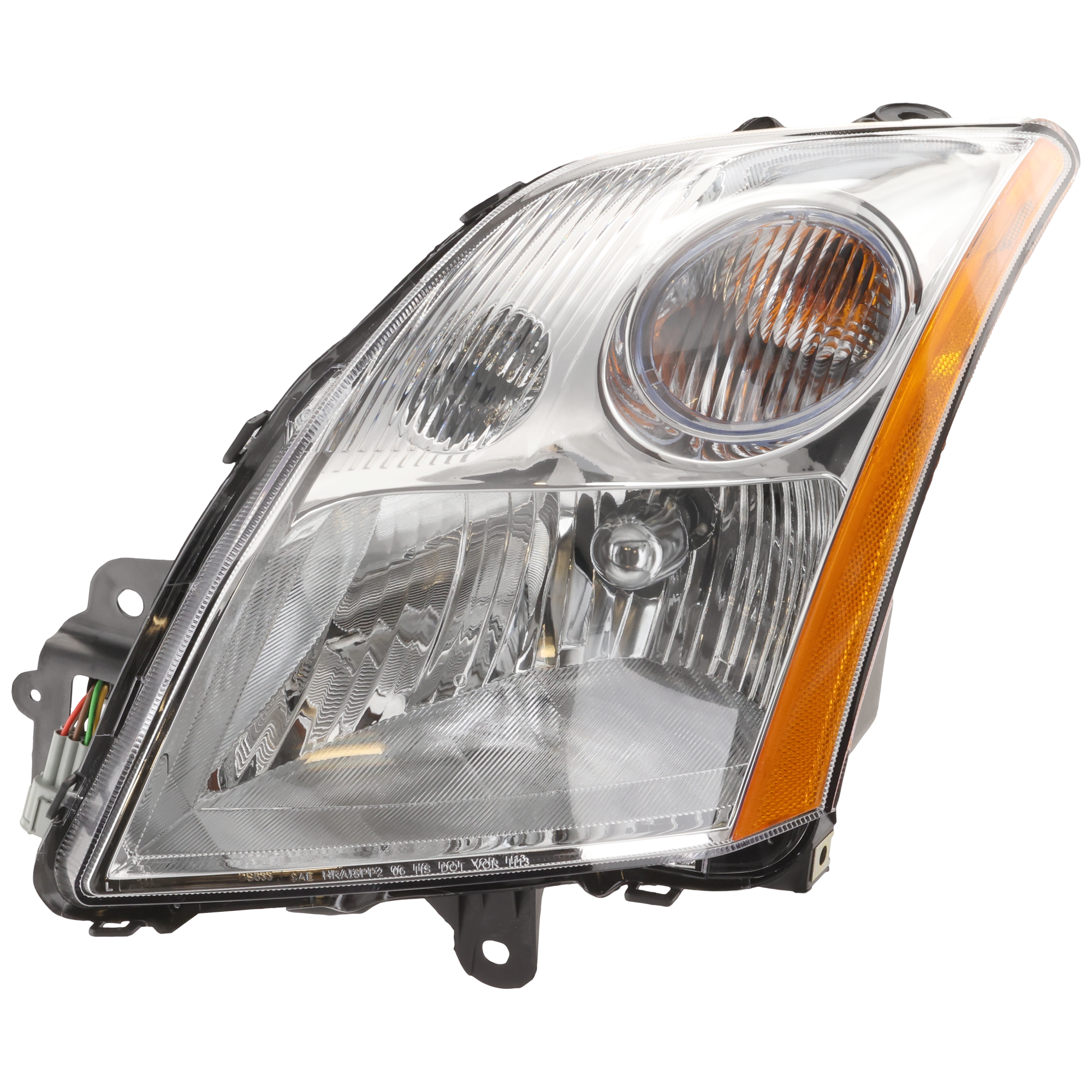 AM SENTRA 07-09 HEAD LAMP LH Assembly Halogen 2.0L Eng Base S SL SR Models SKU N100144 Partslink NI2502163 OEM 26060ET000