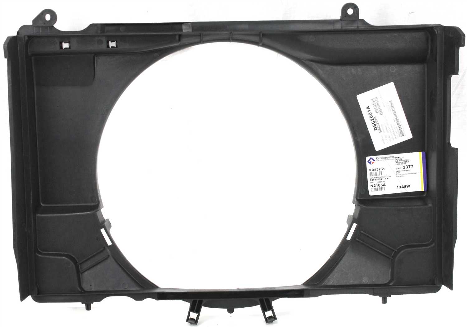 AM FRONTIER 98-04 RADIATOR FAN SHROUD Upper 2.4L Engine SKU N160305 Partslink NI3110111 OEM 214763S502