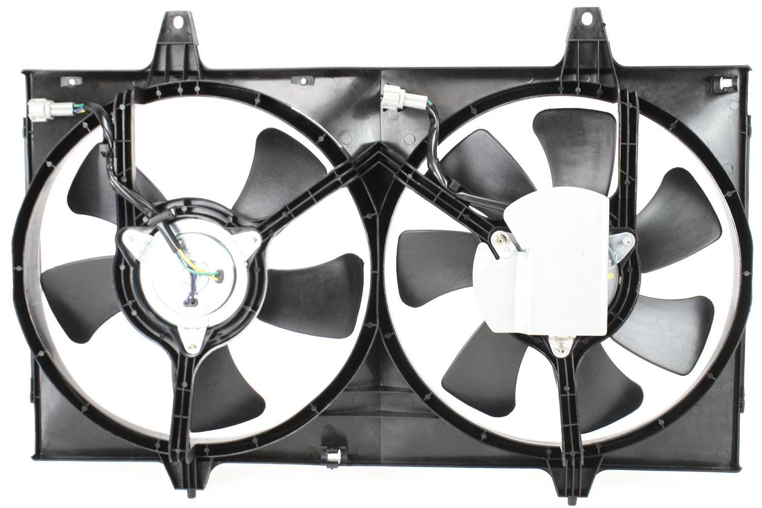 AM MAXIMA 95-99 RADIATOR FAN ASSEMBLY Dual Fan SKU N160910 Partslink IN3115101 NI3115103 NI3115109 OEM 214812L700-214813L900