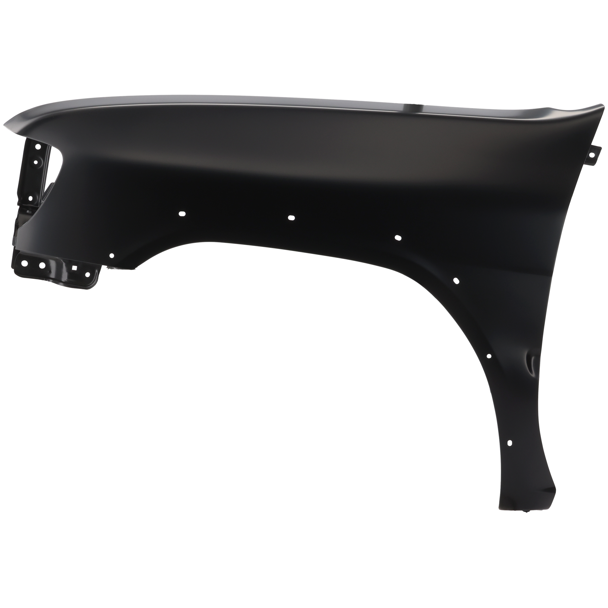 AM PATHFINDER 99-04 FRONT FENDER LH Primed w Flare Hole w o Guard Hole SKU N220116 Partslink NI1240174 OEM F31012W633