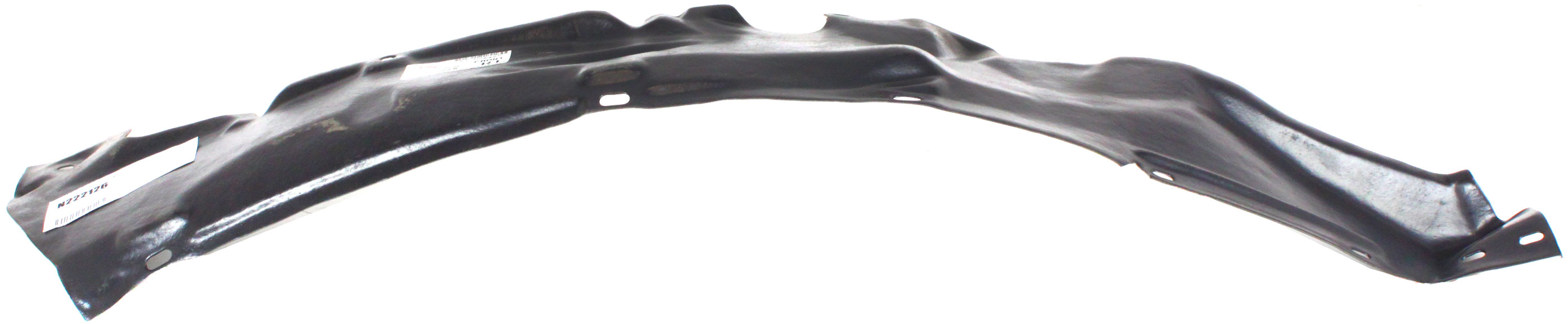 AM 240SX 95-98 FRONT FENDER LINER LH Rear Section SKU N222126 Partslink NI1250119 OEM 6384365F00