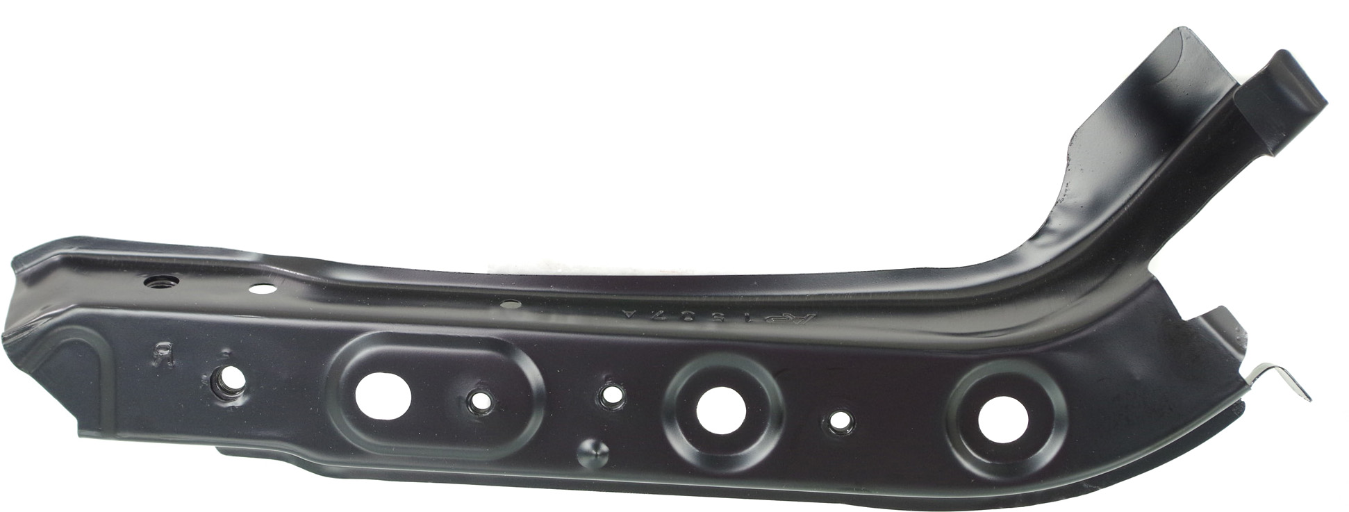 AM VERSA 07-12 RADIATOR SUPPORT RH Outer Tie Bar Steel 07-12 Hatchback 07-11 Sedan CAPA SKU N250503Q Partslink NI1225170C OEM 62512EL030