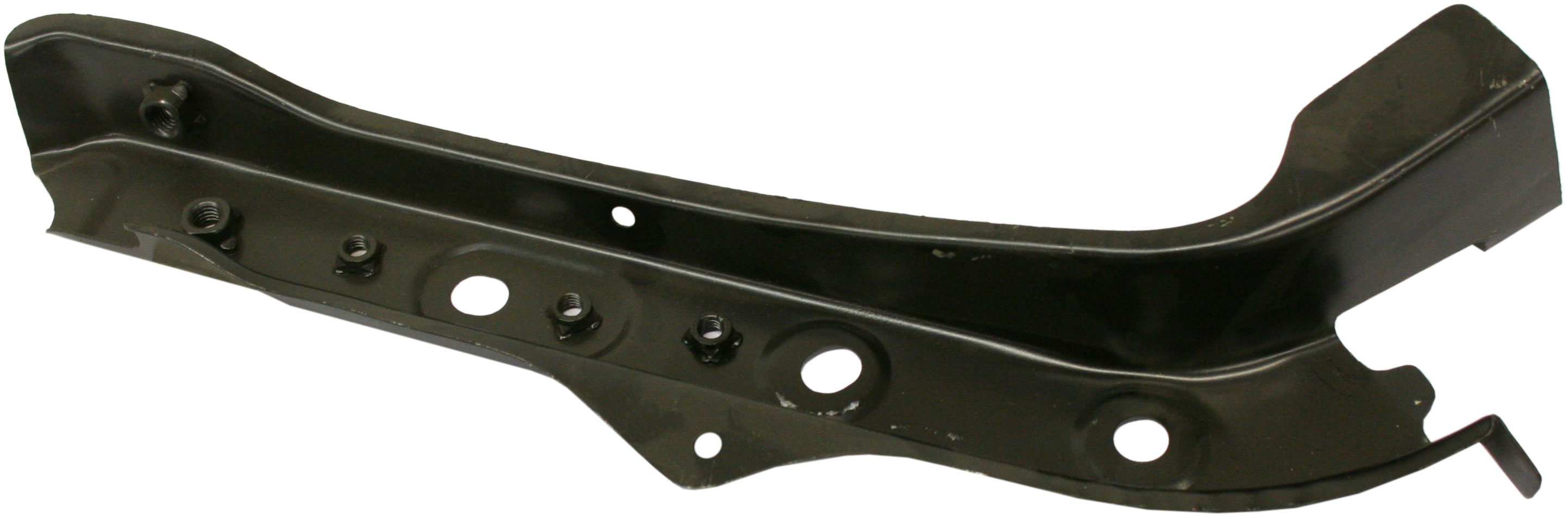AM VERSA 07-12 RADIATOR SUPPORT LH Outer Tie Bar Steel 07-12 Hatchback 07-11 Sedan SKU N250504 Partslink NI1225171 OEM 62513EL030