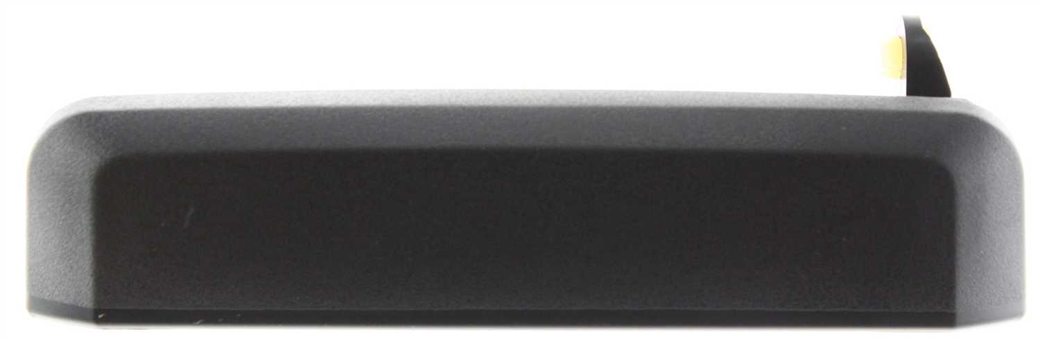AM NISSAN PICKUP 86-97 FRONT EXTERIOR DOOR HANDLE LH Plastic Textured Black Without Keyhole SKU N462102 Partslink NI1310102 OEM 8060701A10