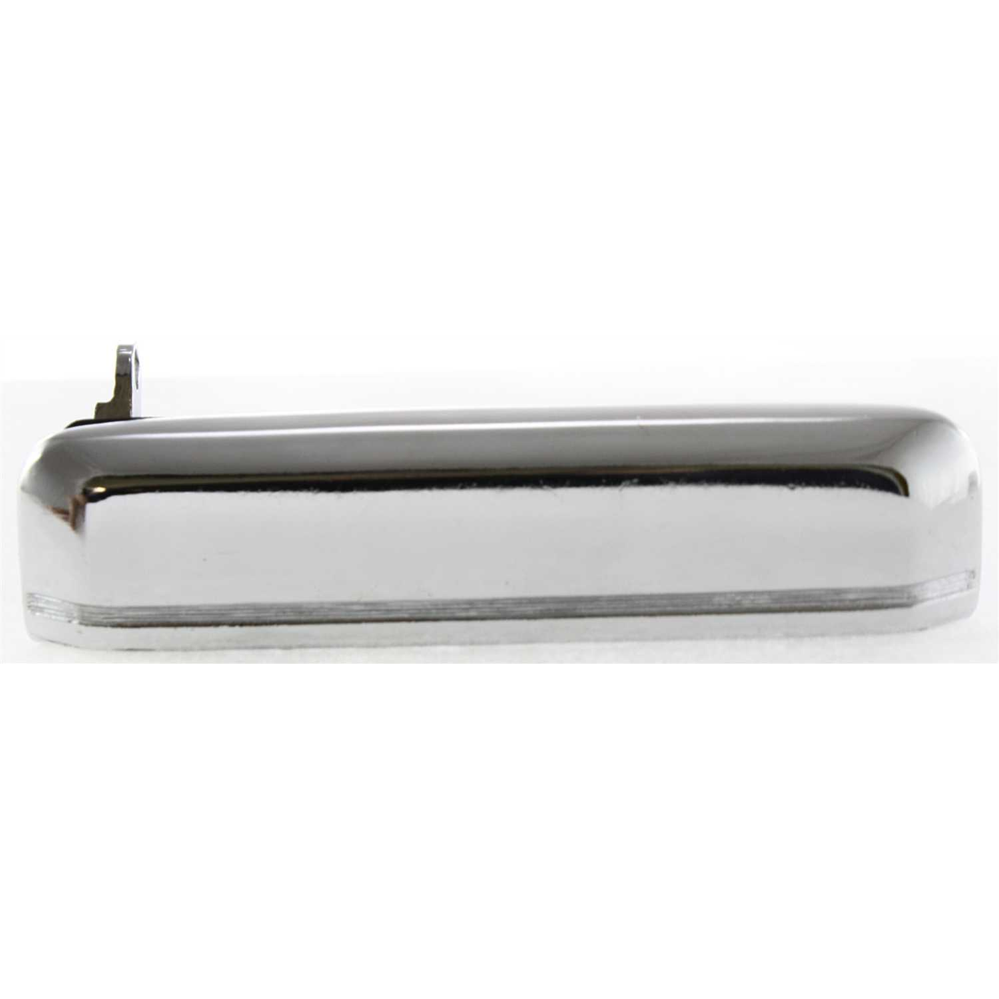 AM NISSAN PICKUP 86-97 FRONT EXTERIOR DOOR HANDLE RH Chrome w o Keyhole Plastic SKU N462103 Partslink NI1311101 OEM 8060601A00-8060683G00M