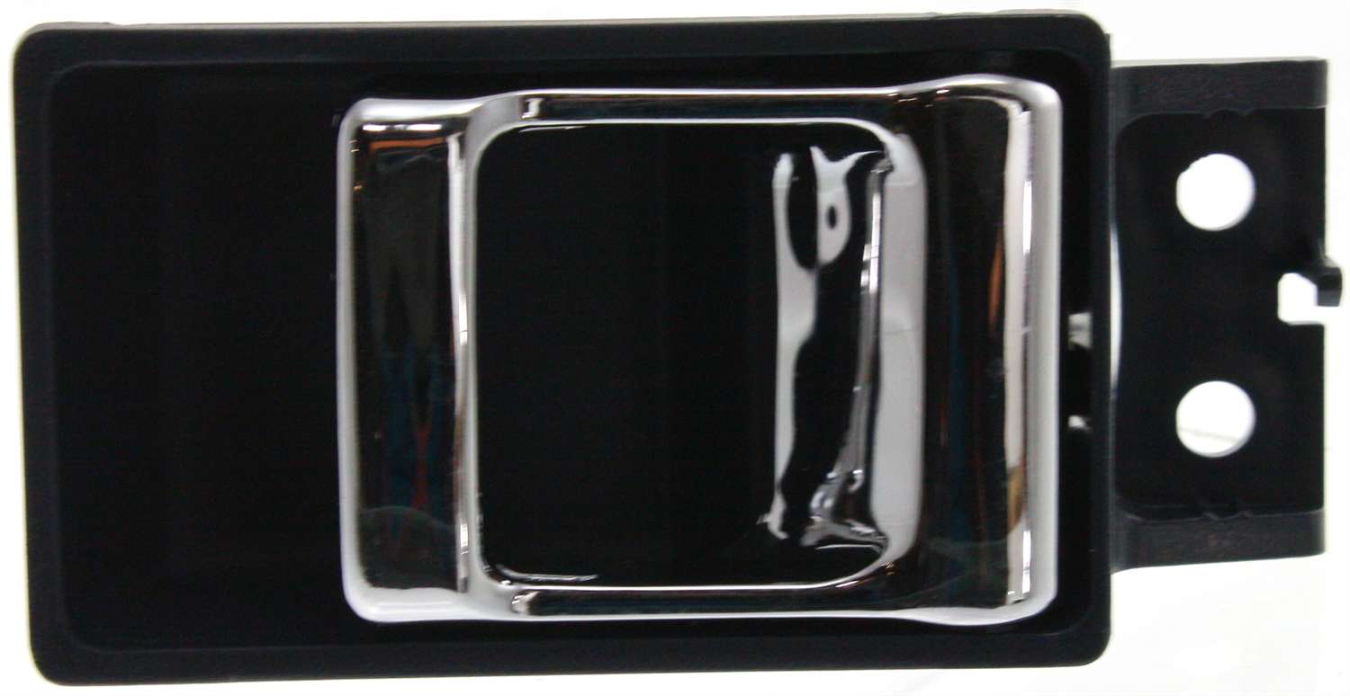 AM NISSAN P U 86-92 FRONT INTERIOR DOOR HANDLE RH=LH Chrome Lever+Blue Housing Plastic SKU N462109 OEM 8067015G00 PFM