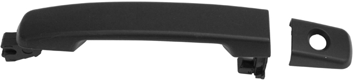 AM MAXIMA 04-08 FRONTIER 05-15 FRONT EXTERIOR DOOR HANDLE LH Textured Black SKU N462136 Partslink NI1310121 OEM 80607EA050-8282282Z90