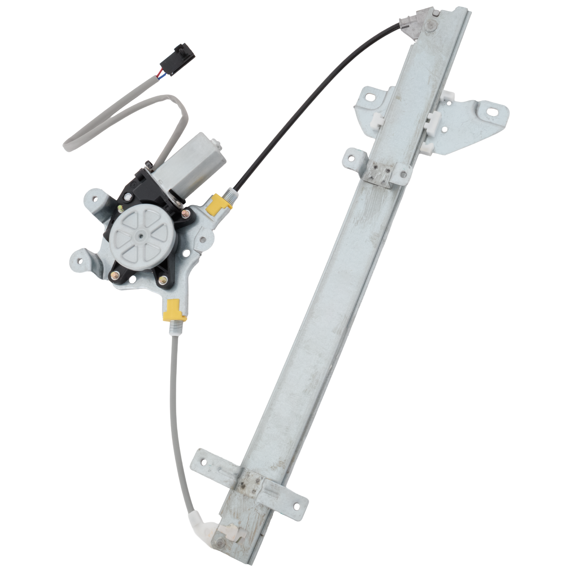 AM I30-00-01 I35-02-04 FRONT WINDOW REGULATOR RH Power w Motor 2 Pins SKU N462919 Partslink NI1351111 OEM 807212Y00A PFM