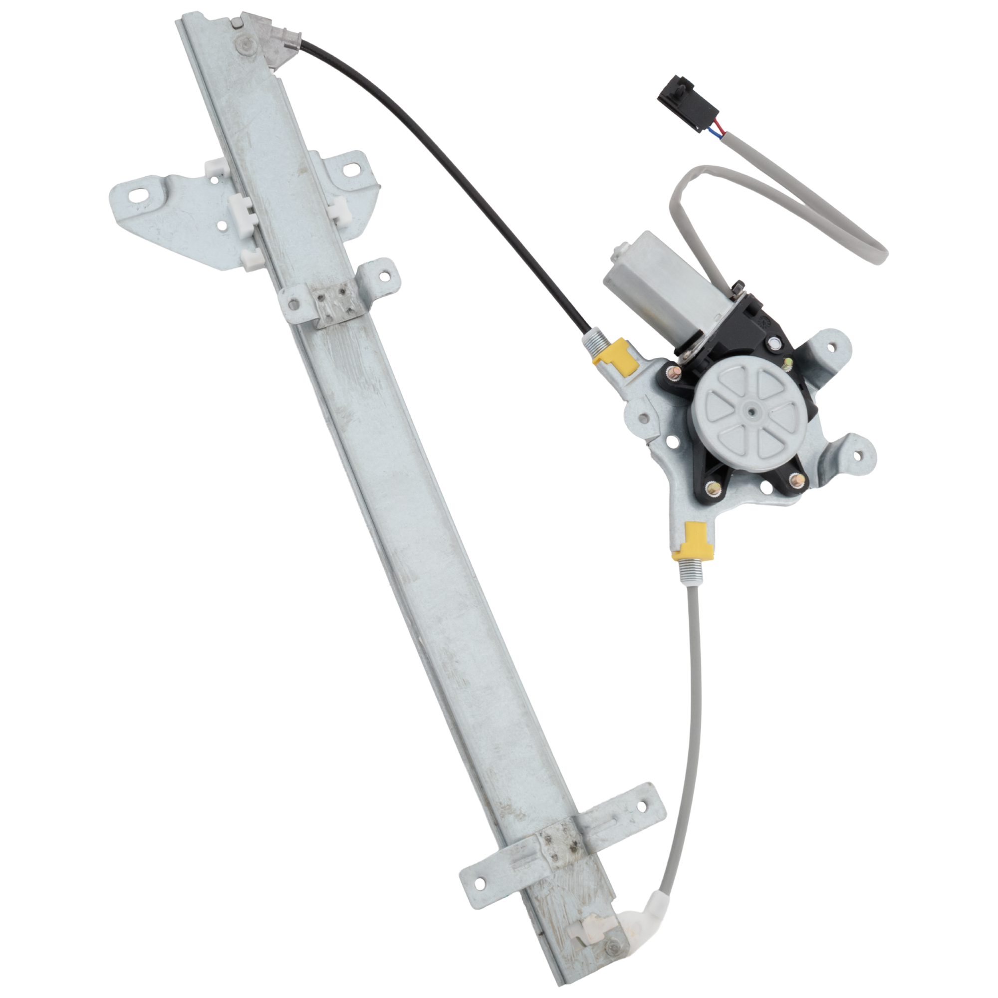 AM I30-00-01 I35-02-04 FRONT WINDOW REGULATOR LH Power w Motor 6 Pins SKU N462920 Partslink NI1350111 OEM 807202Y00A PFM