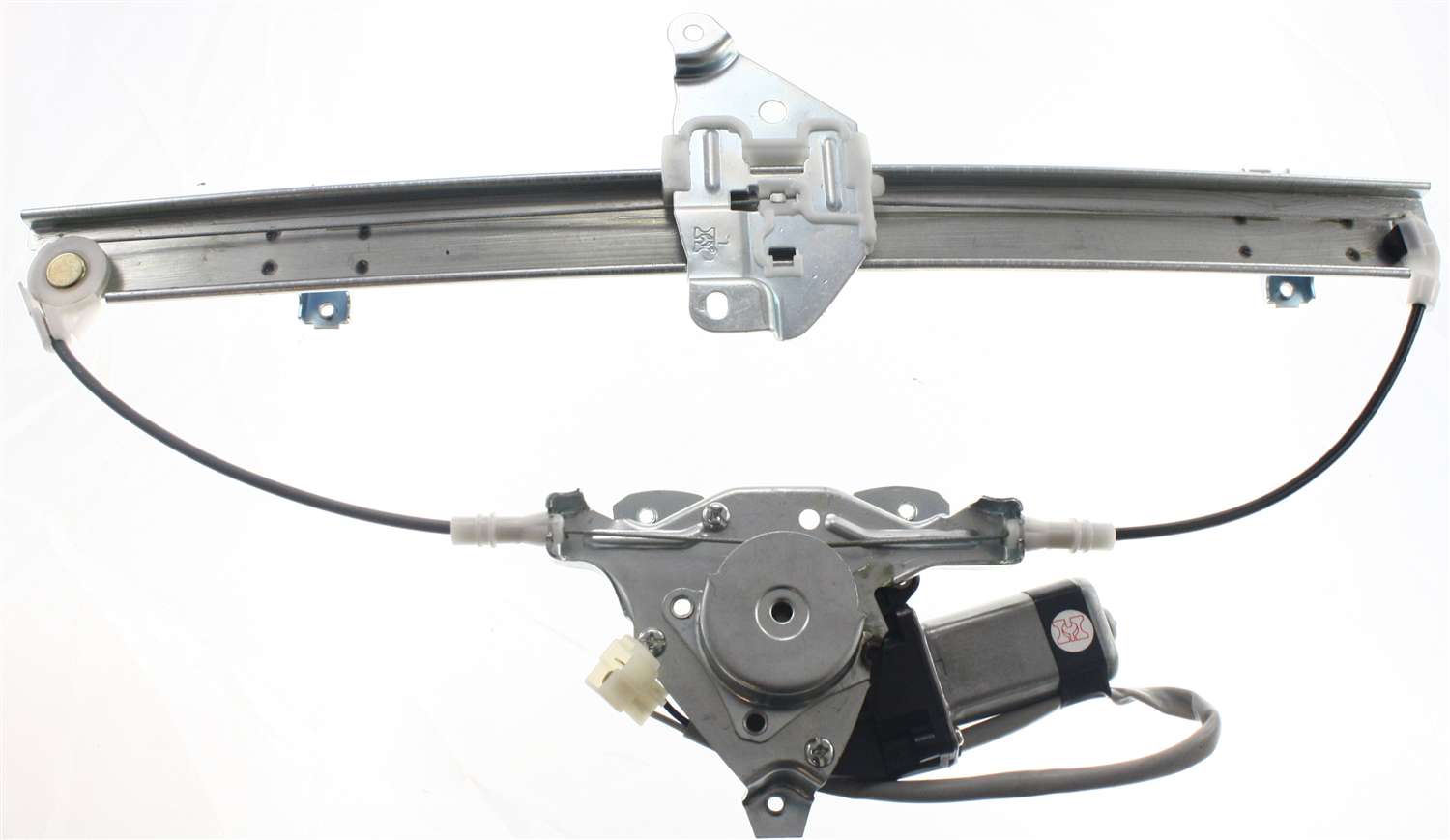AM NISSAN PICKUP 86-97 FRONT WINDOW REGULATOR LH Power w Motor SKU N462924 Partslink NI1350104 OEM 8072101G21