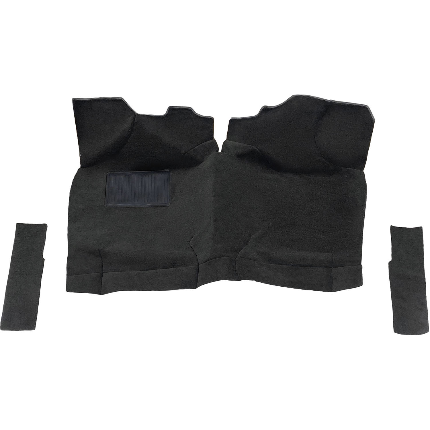 AM 2 Doors High Hump Black Deep Plush Nylon Cut Pile SKU NEWF97241701