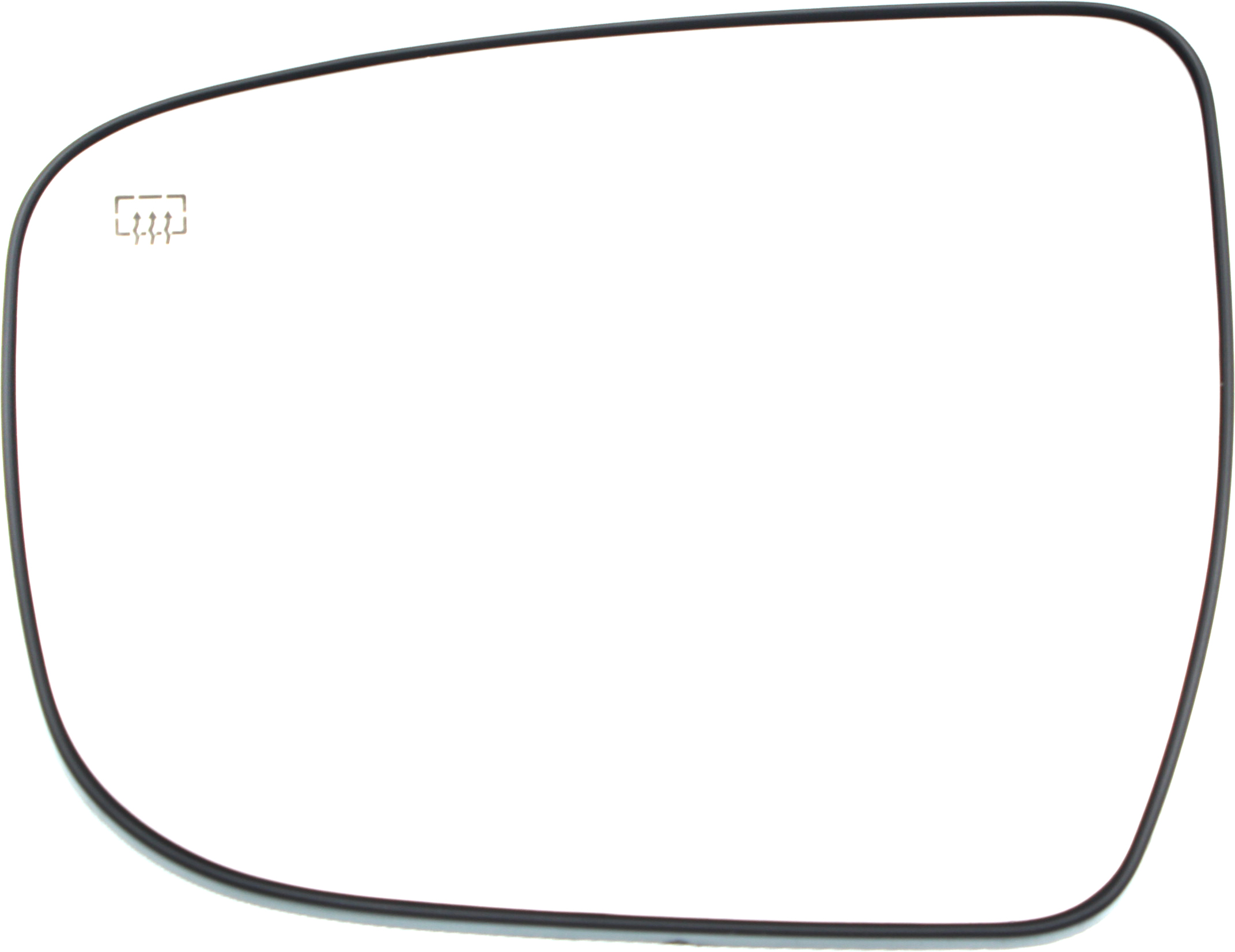 AM JUKE 15-17 MIRROR GLASS LH Heated w Backing Plate SKU NS05GL Partslink NI1324110 OEM 963663YM4A