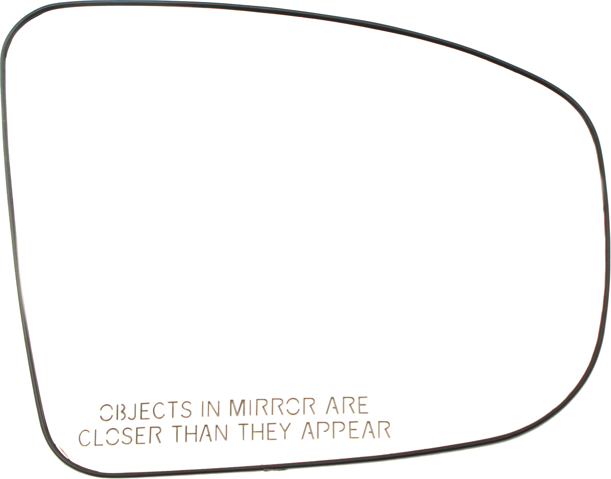 AM PATHFINDER 13-16 MIRROR GLASS RH Non Heated w Backing Plate 14-14 SV Hybrid Model SKU NS07GR Partslink NI1325118 OEM 963653KS0A