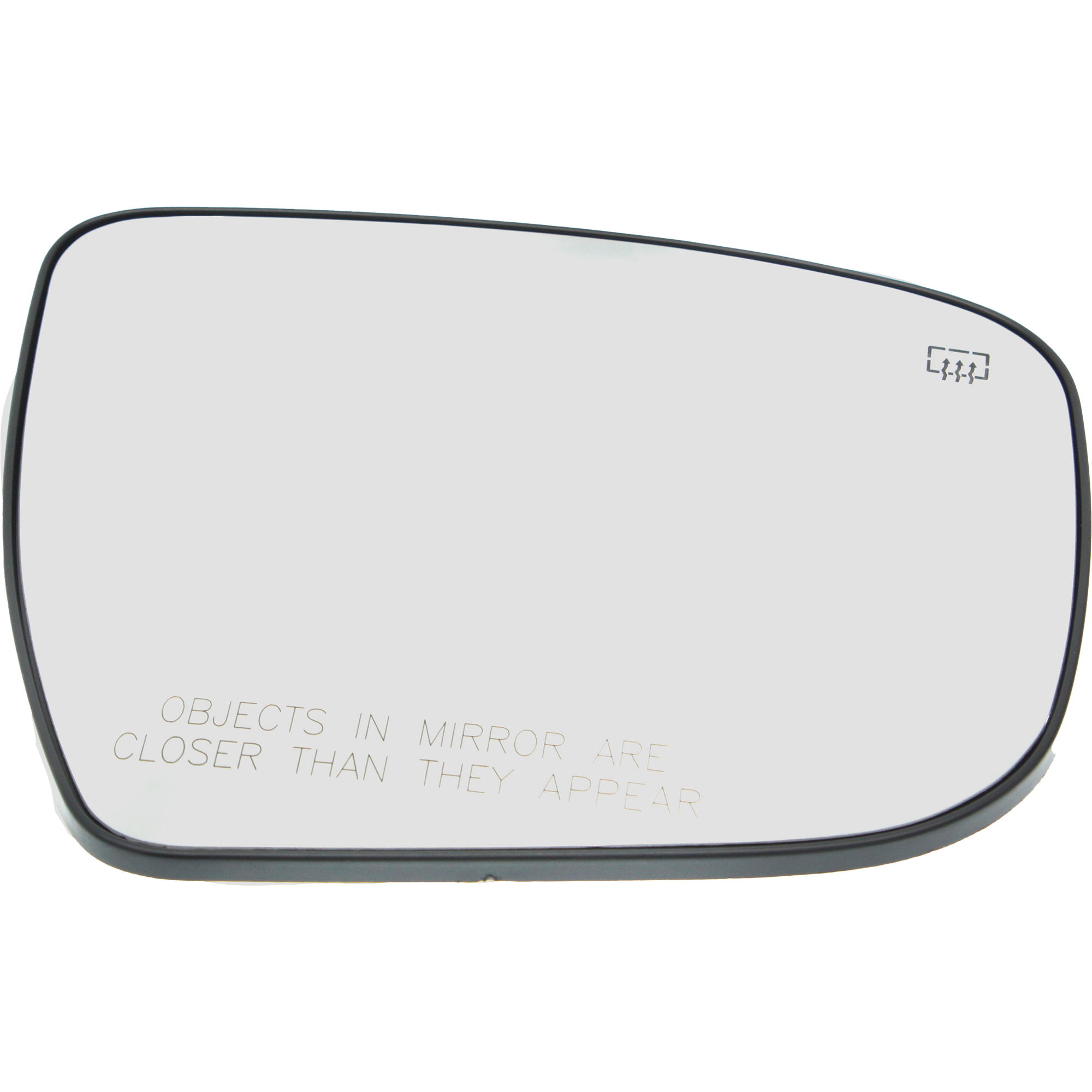 AM MURANO 15-24 PATHFINDER 17-20 ROGUE 14-20 MIRROR GLASS RH Heated w Backing Plate SKU NS09GR Partslink NI1325120 OEM 963654BA1A