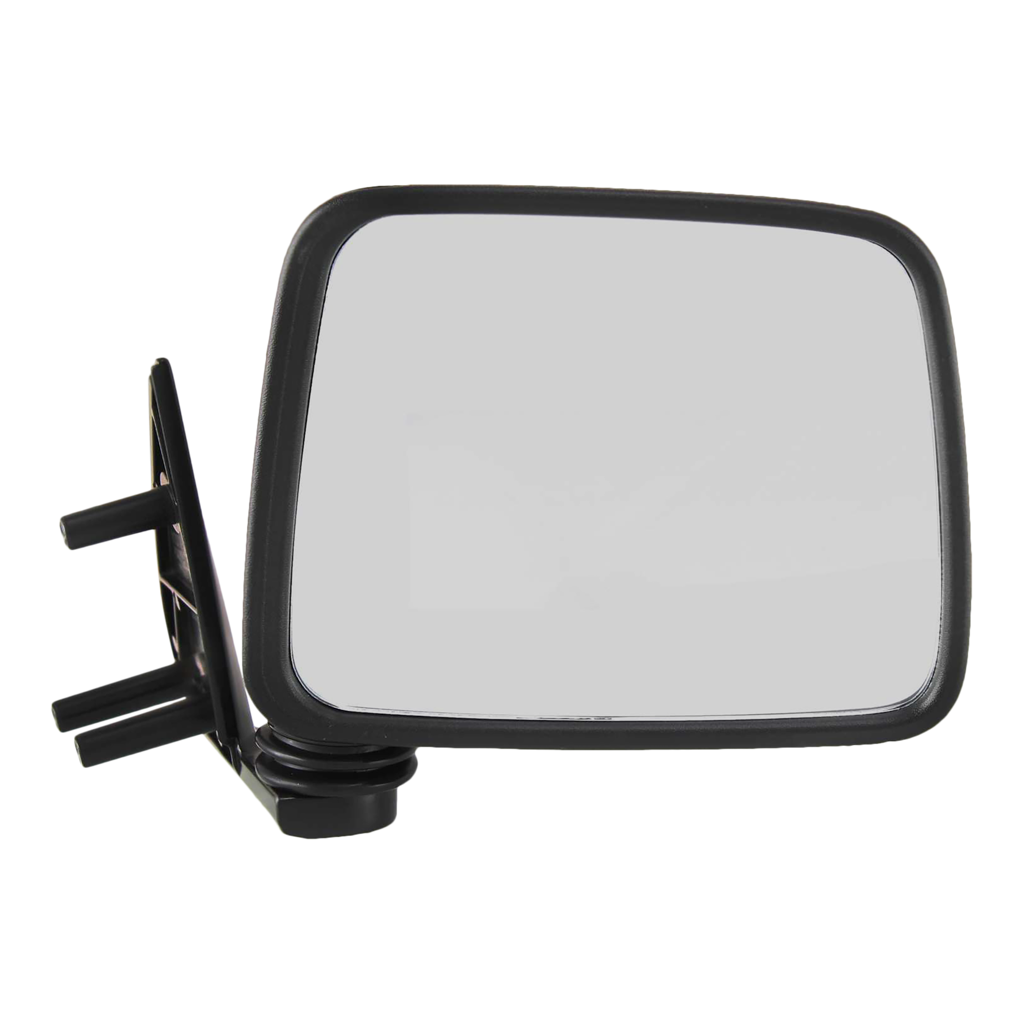AM NISSAN PICKUP 86-97 MIRROR RH Manual Adjust Manual Folding Non Heated Paintable Pedestal Mount Type SKU NS10R Partslink NI1321106 OEM K630111G26