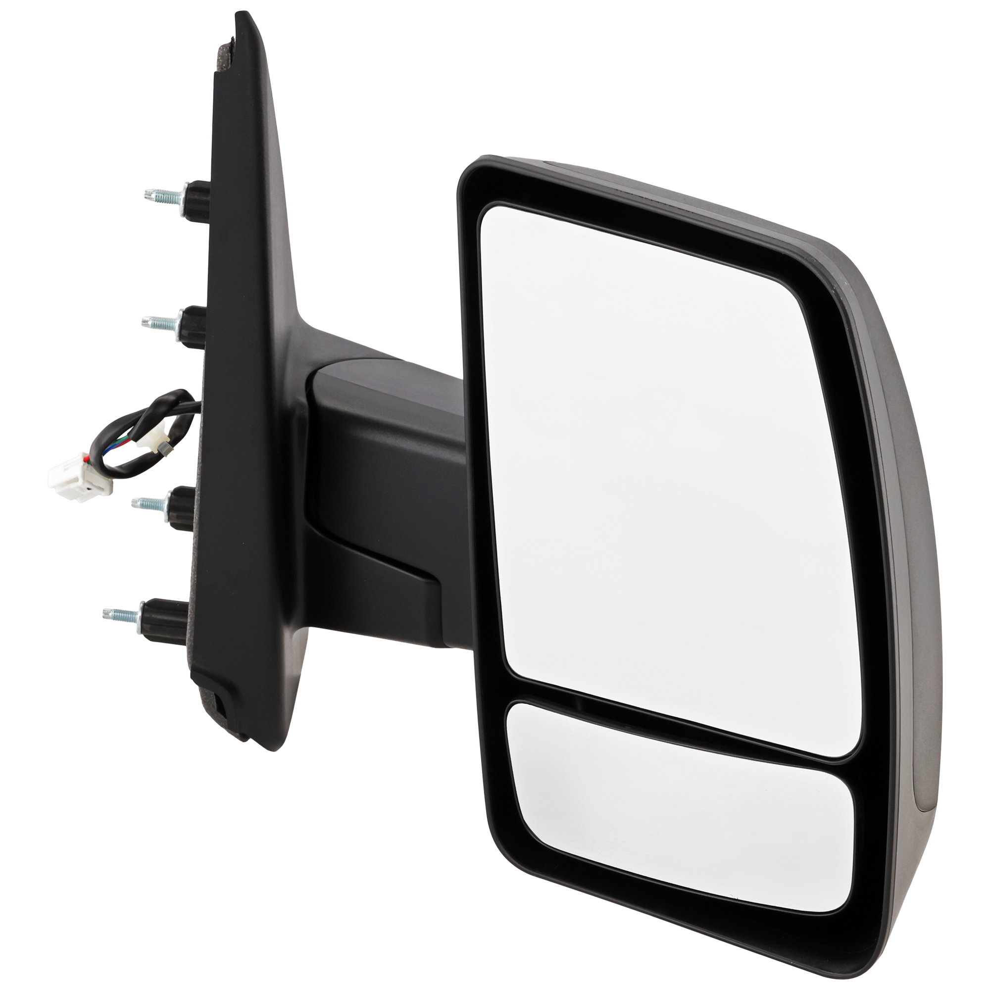 AM NV2500-3500-12-21 MIRROR RH Non Towing Power Manual Folding Non Heated Textured No Signal Light S Model SKU NS118ER Partslink NI1321233 OEM 963011PA7E PFM