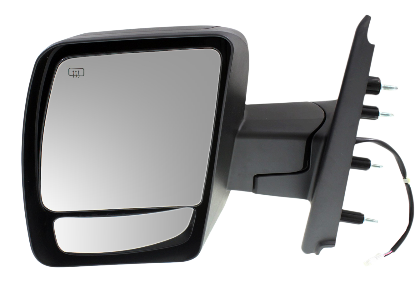 AM NV SERIES FULL SIZE VAN 12-21 MIRROR LH Non Towing Power Manual Folding Heated Textured No Signal Light SL SV Models SKU NS119EL Partslink NI1320234 OEM 963021PA9E PFM