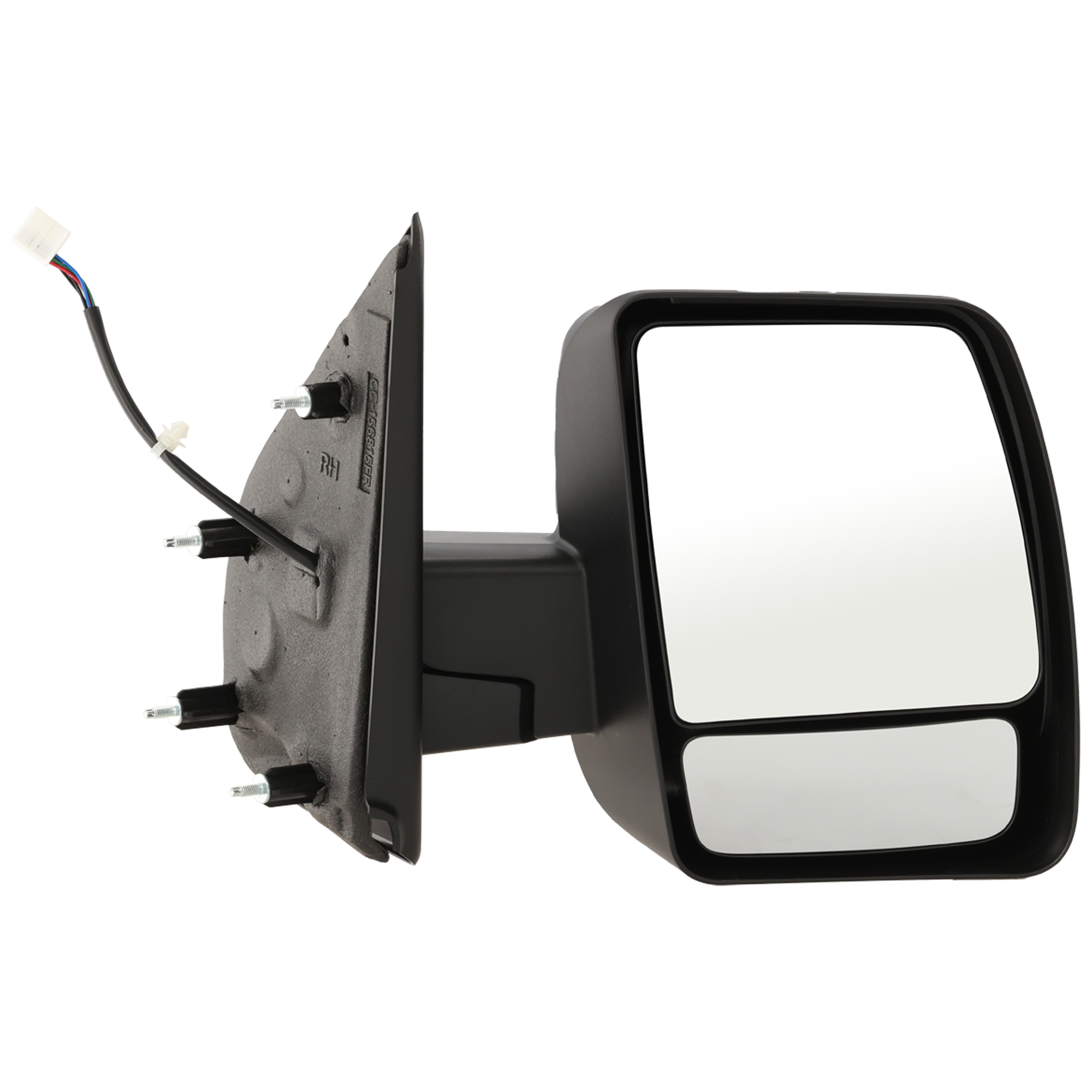 AM NV SERIES FULL SIZE VAN 12-21 MIRROR RH Non Towing Power Manual Folding Heated Textured No Signal Light SL SV Models SKU NS119ER Partslink NI1321234 OEM 963011PA9E PFM