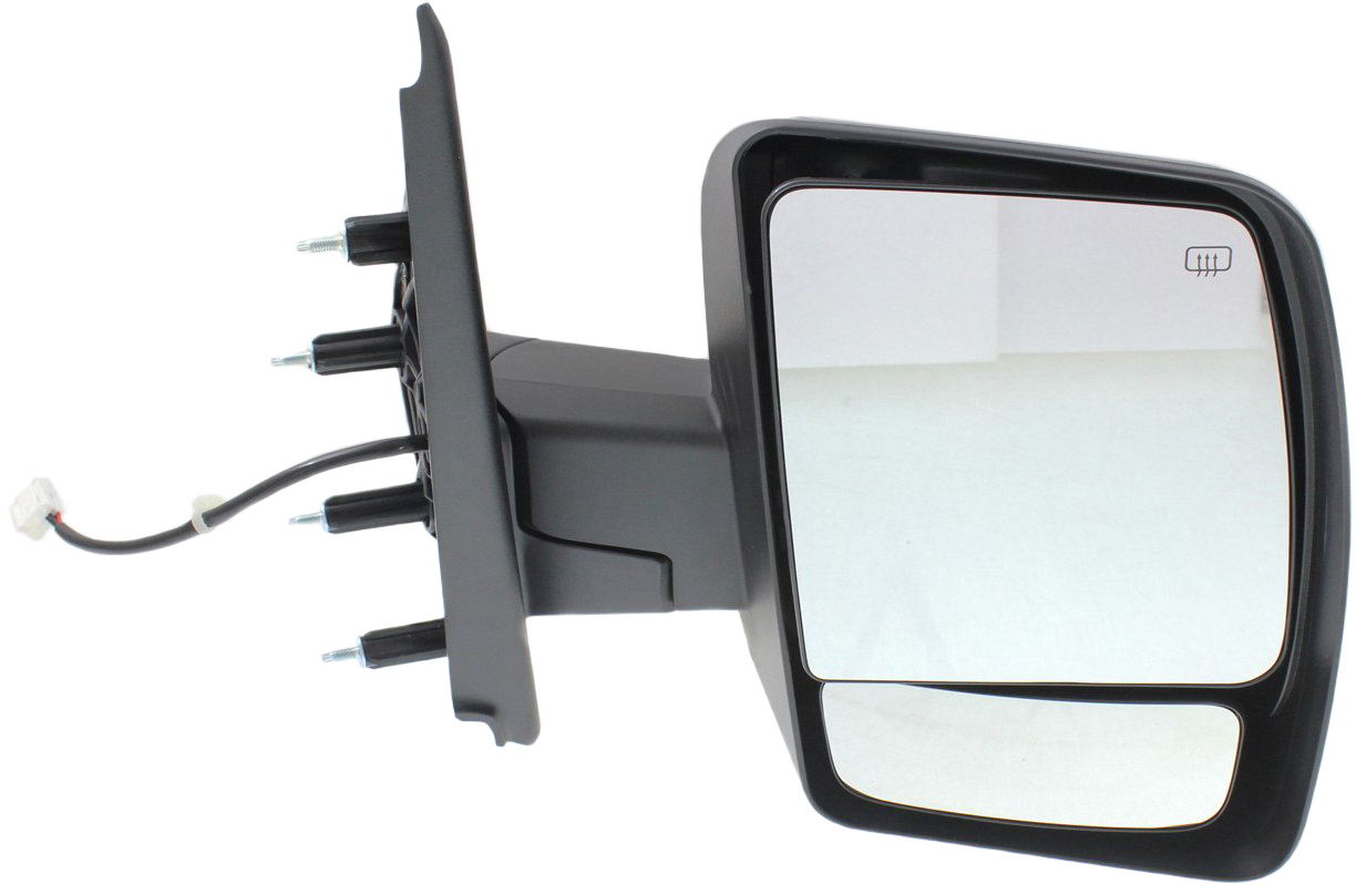 AM NV SERIES FULL SIZE VAN 12-21 MIRROR RH Non Towing Power Manual Folding Heated Chrome No Signal Light SL SV Models SKU NS121ER Partslink NI1321248 OEM 963011PA9E PFM