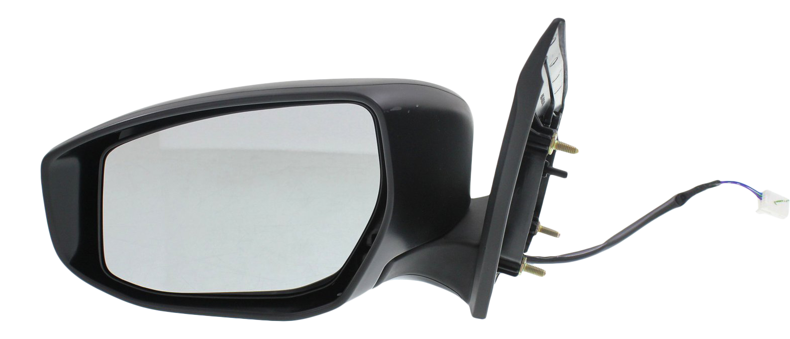AM SENTRA 13-19 MIRROR LH Power Manual Folding Non Heated Textured No Signal Light SKU NS129EL Partslink NI1320293 OEM 963023SG0B PFM 963023YU1F PFM
