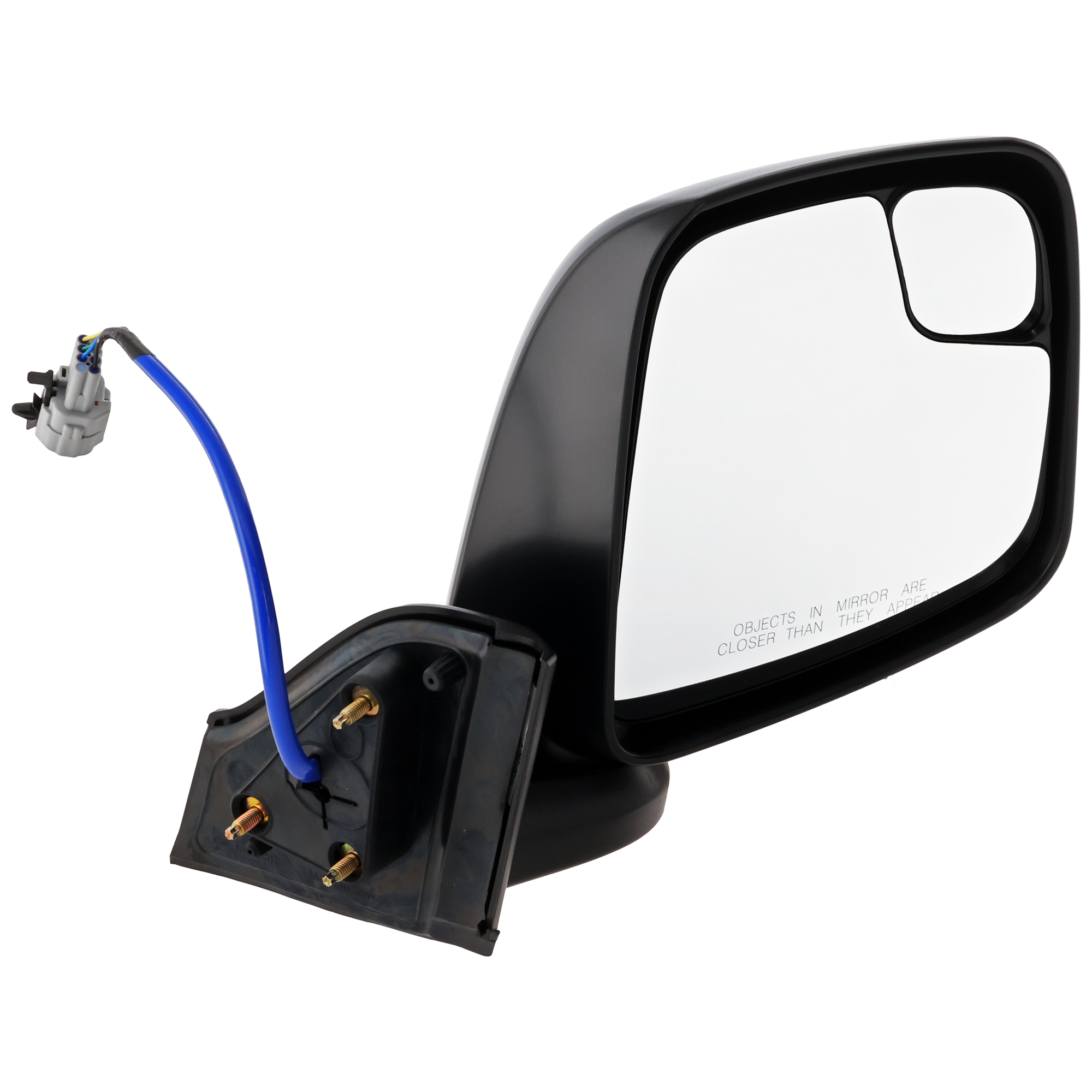 AM NV200-13-21 MIRROR RH Non Towing Power Manual Folding Heated Textured w o Appearance Package SV Model SKU NS140ER Partslink NI1321246 OEM 963013LM0D