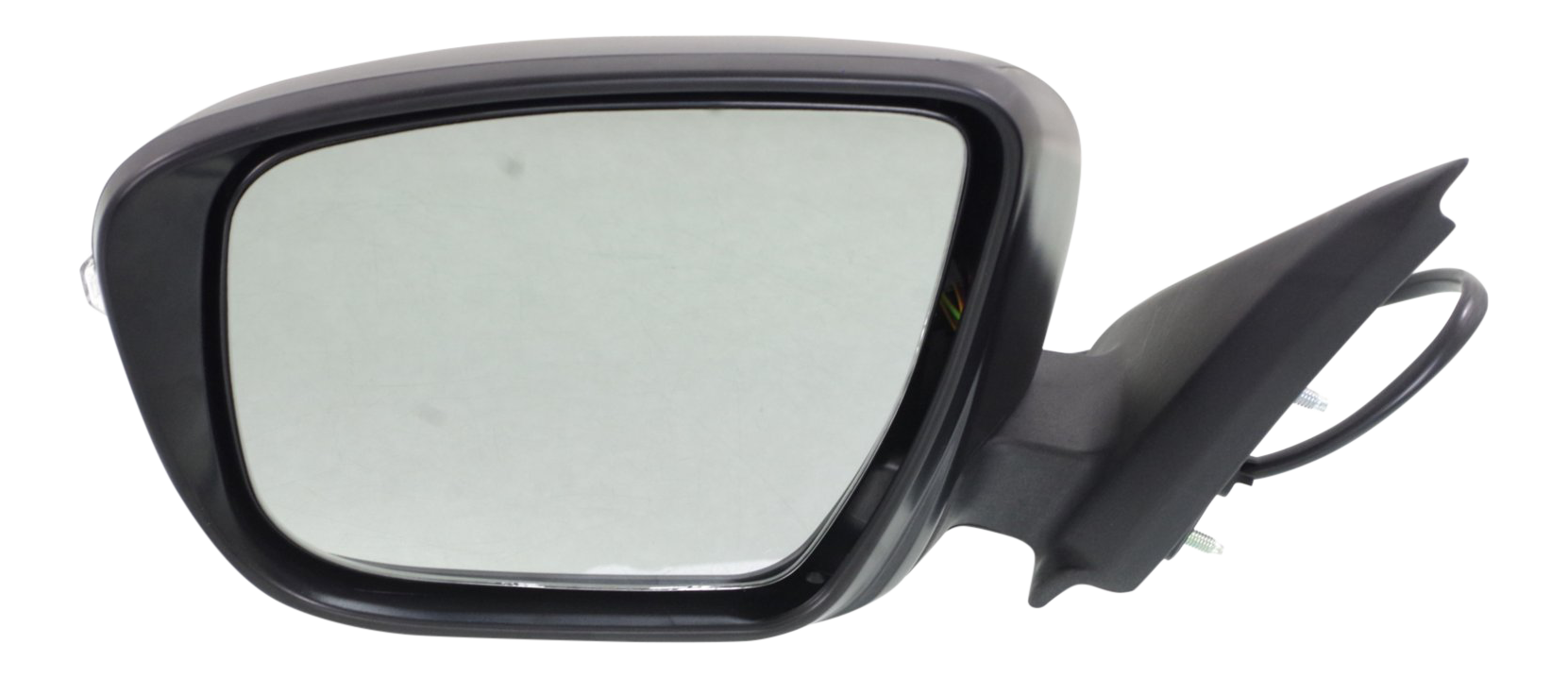 AM JUKE 15-17 MIRROR LH Power Manual Folding Non Heated Paintable w Signal Light w o Side View Camera SKU NS145EL S Partslink NI1320269 OEM 963023YM4B PFM