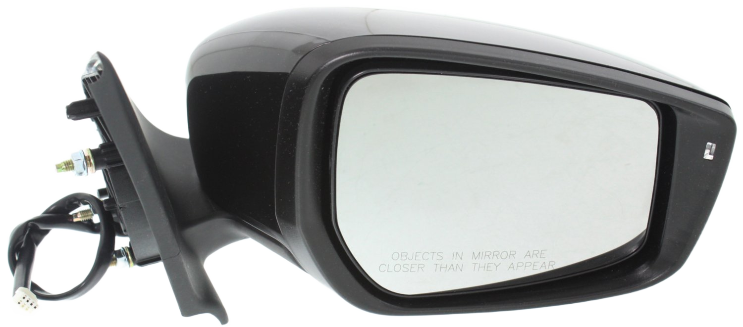 AM VERSA 15-18 MIRROR RH Power Manual Folding Non Heated Paintable w Signal Light SKU NS147ER S Partslink NI1321253 OEM 963019KK0B PFM 963739KK1H