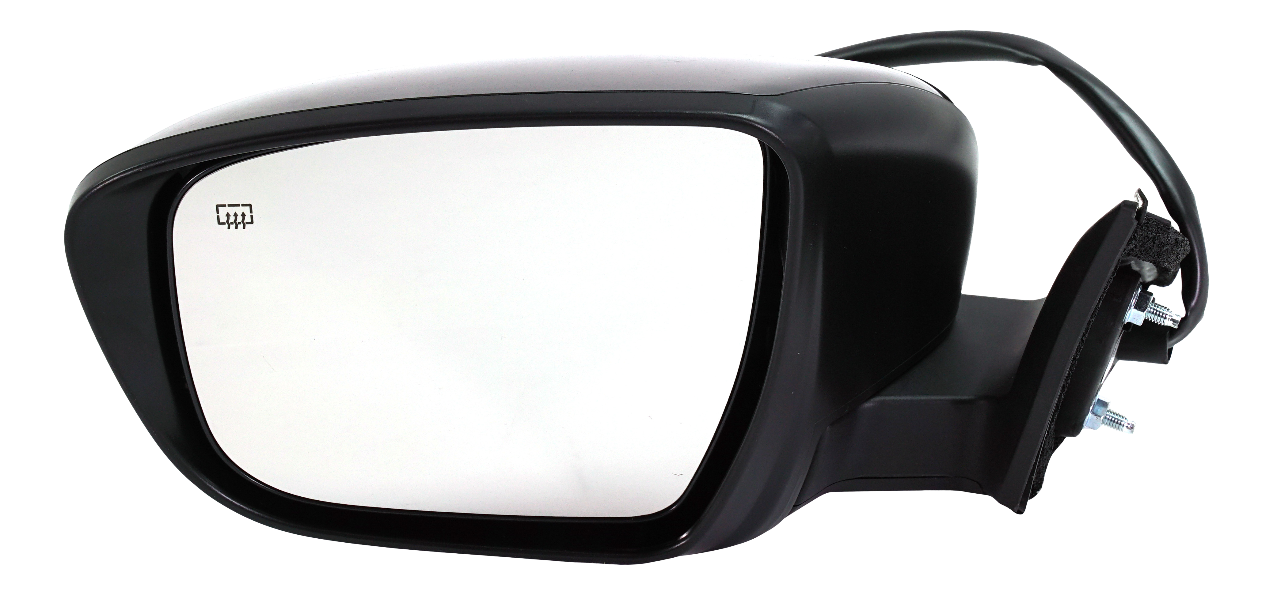 AM ROGUE 16-17 MIRROR LH Power Manual Folding Heated Paintable w Camera and Signal Light Non Hybrid 16-16 Hybrid Model 17-17 Japan Built Vehicle SKU NS156EL S Partslink NI1320290 OEM 963029TB3C PFM