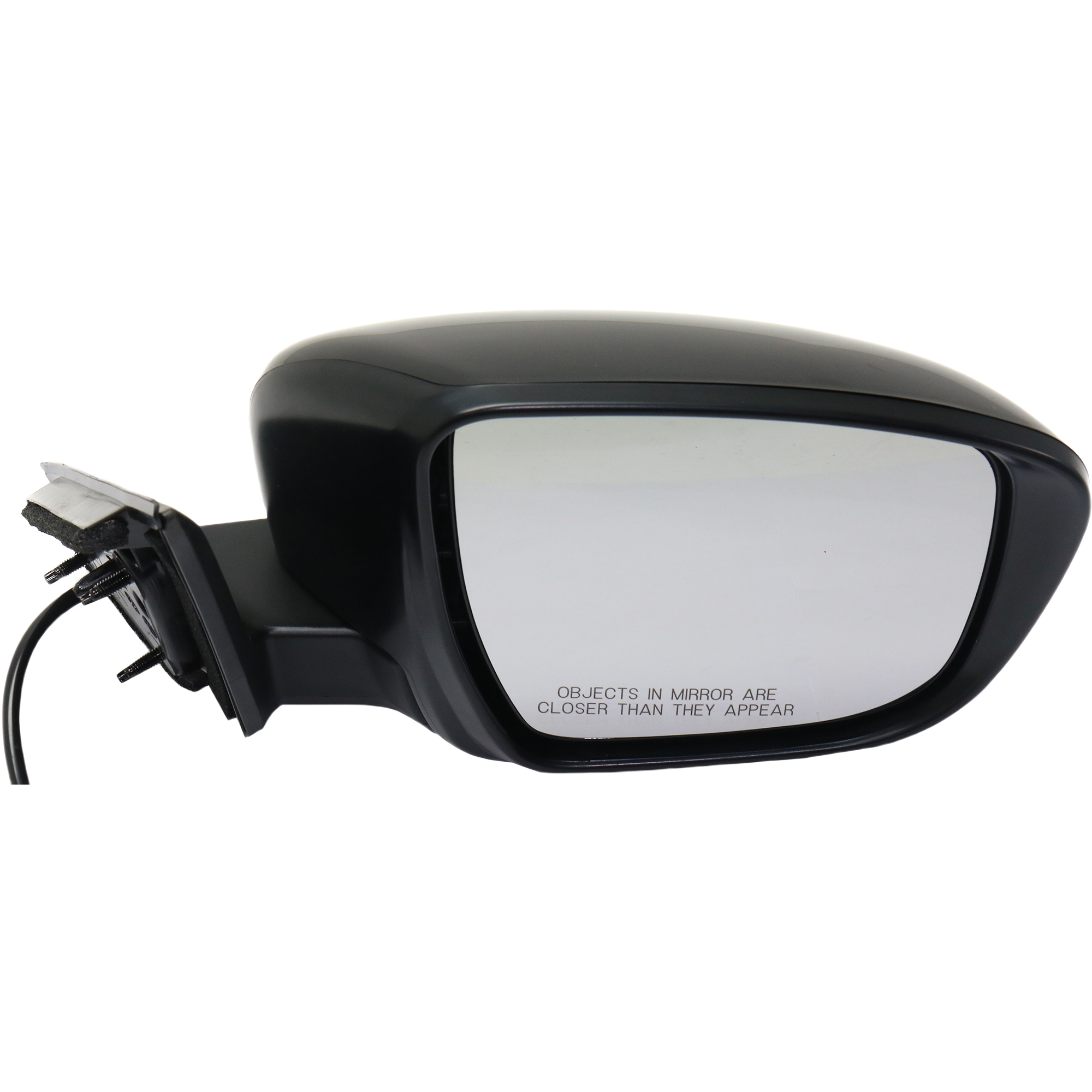 AM ROGUE 17-20 MIRROR RH Power Manual Folding Non Heated Paintable w o Camera and Signal Light S Model USA 18-20 Korea Built Vehicle SKU NS157ER Partslink NI1321267 OEM 963019TB0A PFM