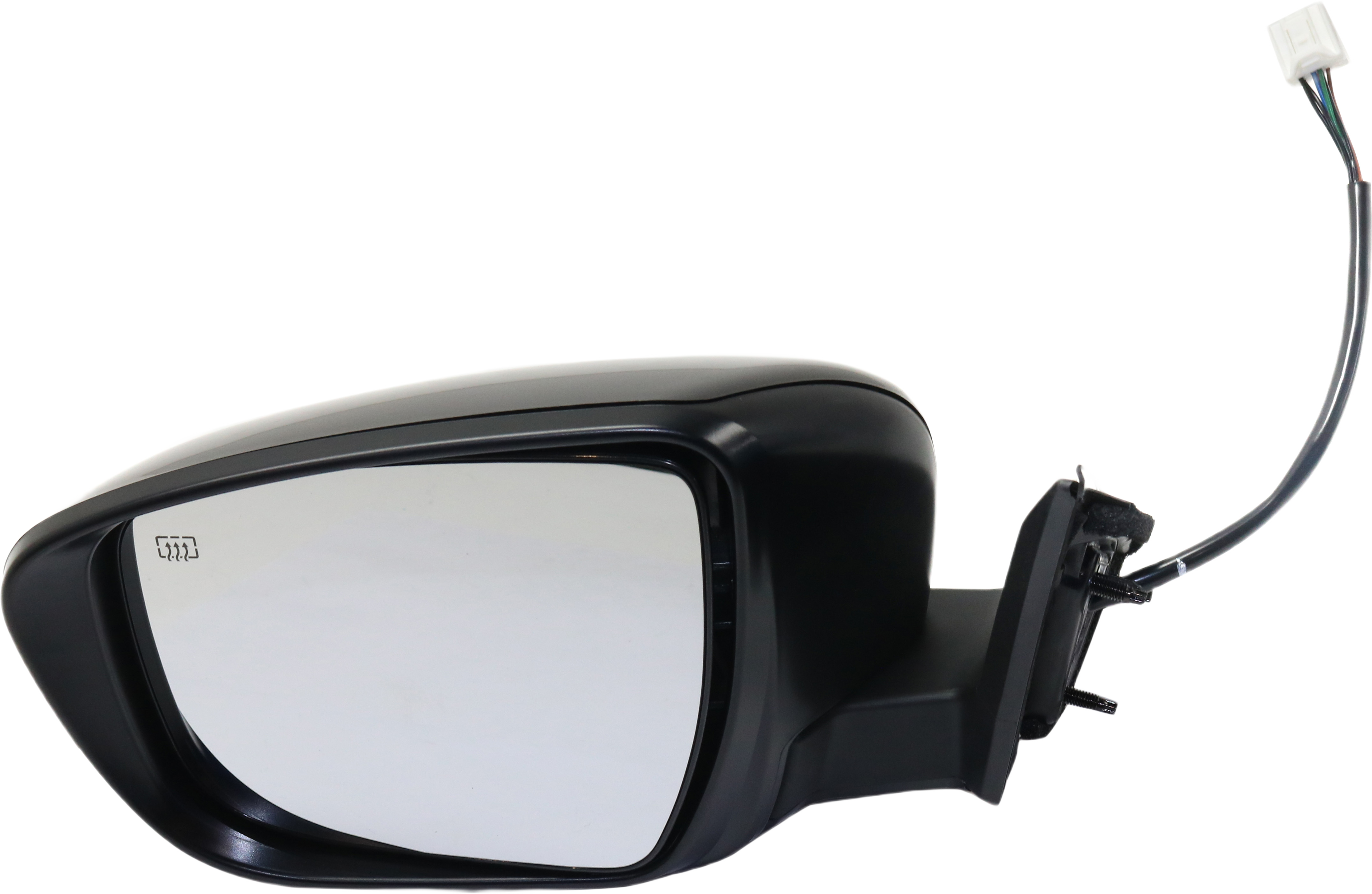 AM ROGUE 14-16 MIRROR LH Power Manual Folding Heated Paintable w Signal Light w o Camera USA Built Vehicle SKU NS158EL S Partslink NI1320285 OEM 963024BA1A PFM