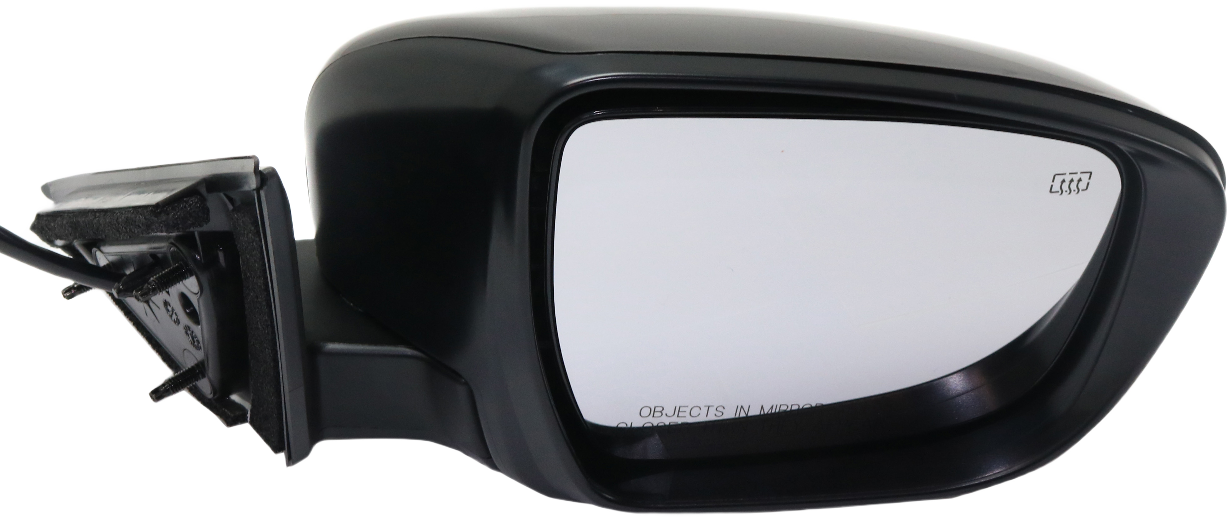 AM ROGUE 14-16 MIRROR RH Power Manual Folding Heated Paintable w Signal Light w o Camera USA Built Vehicle SKU NS158ER S Partslink NI1321285 OEM 963014BA1A PFM