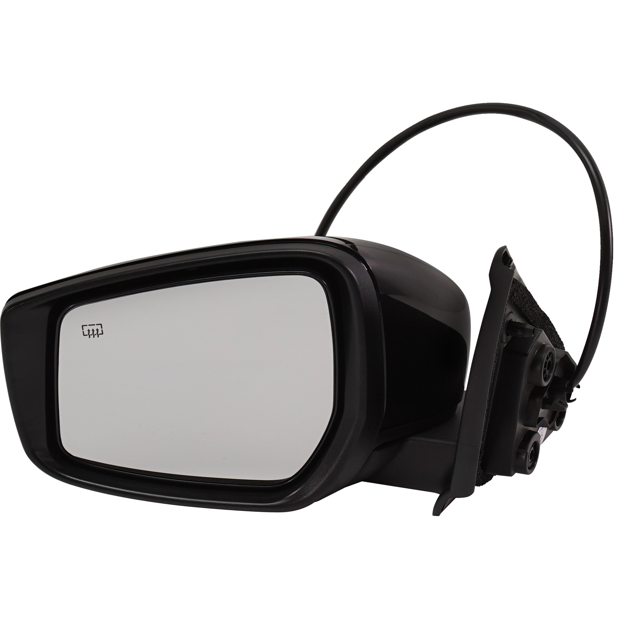 AM KICKS 18-19 MIRROR LH Power Manual Folding Heated Paintable No BSD and Signal Light SV Model SKU NS165EL Partslink NI1320295 OEM 963025RL0C PFM