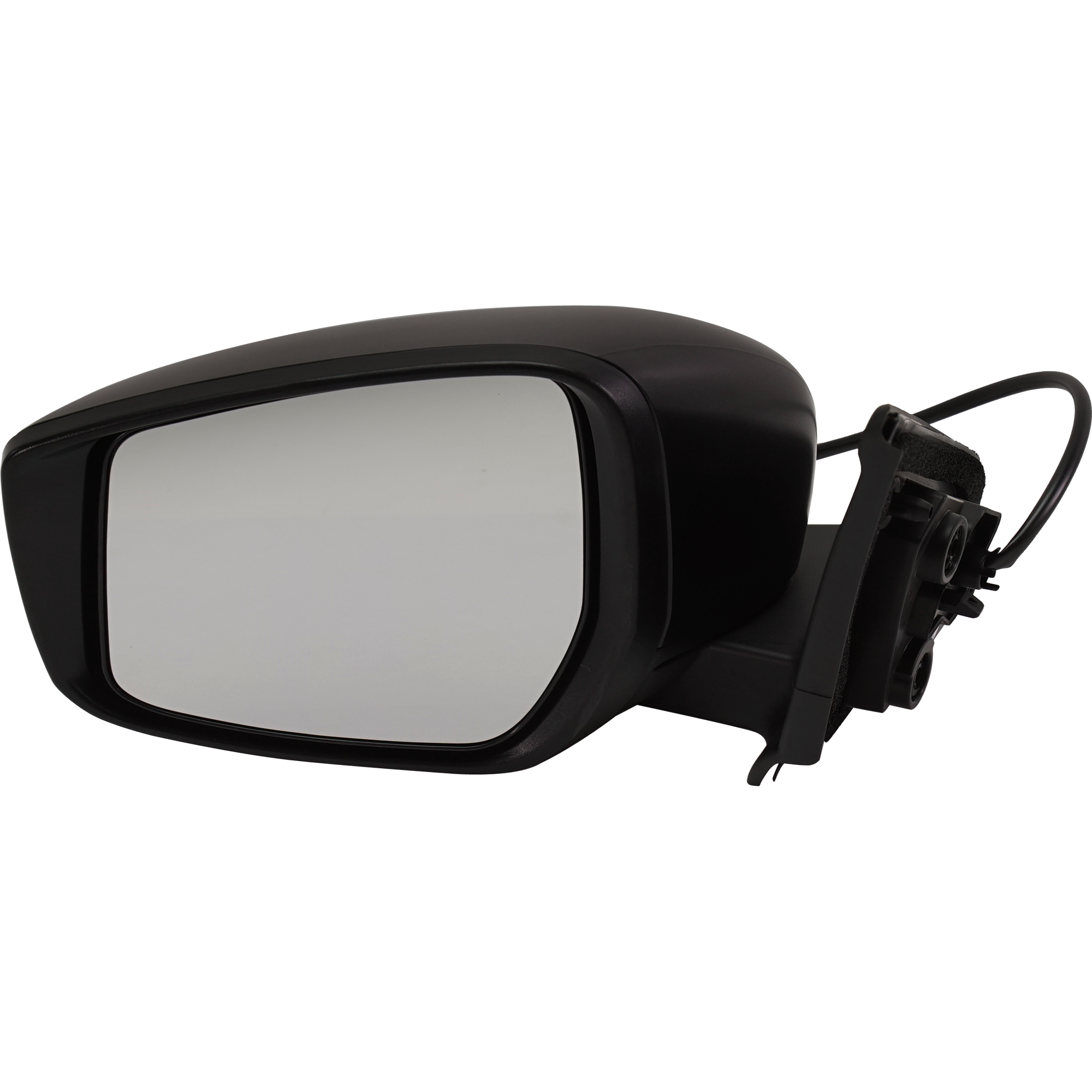 AM KICKS 18-23 MIRROR LH Power Manual Folding Non Heated Textured Black No BSD and Signal Light S Model SKU NS166EL Partslink NI1320294 NI1320343 OEM 963025RL0B PFM 963025RL1B PFM