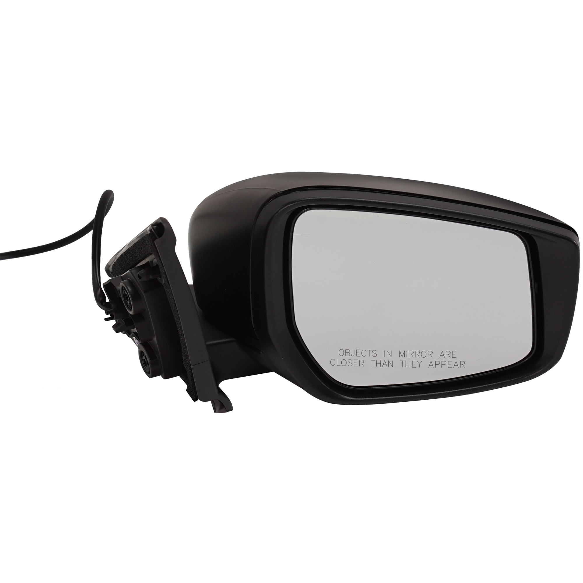 AM KICKS 18-23 MIRROR RH Power Manual Folding Non Heated Textured Black No BSD and Signal Light S Model SKU NS166ER Partslink NI1321294 NI1321343 OEM 963015RL0B PFM 963015RL1B PFM