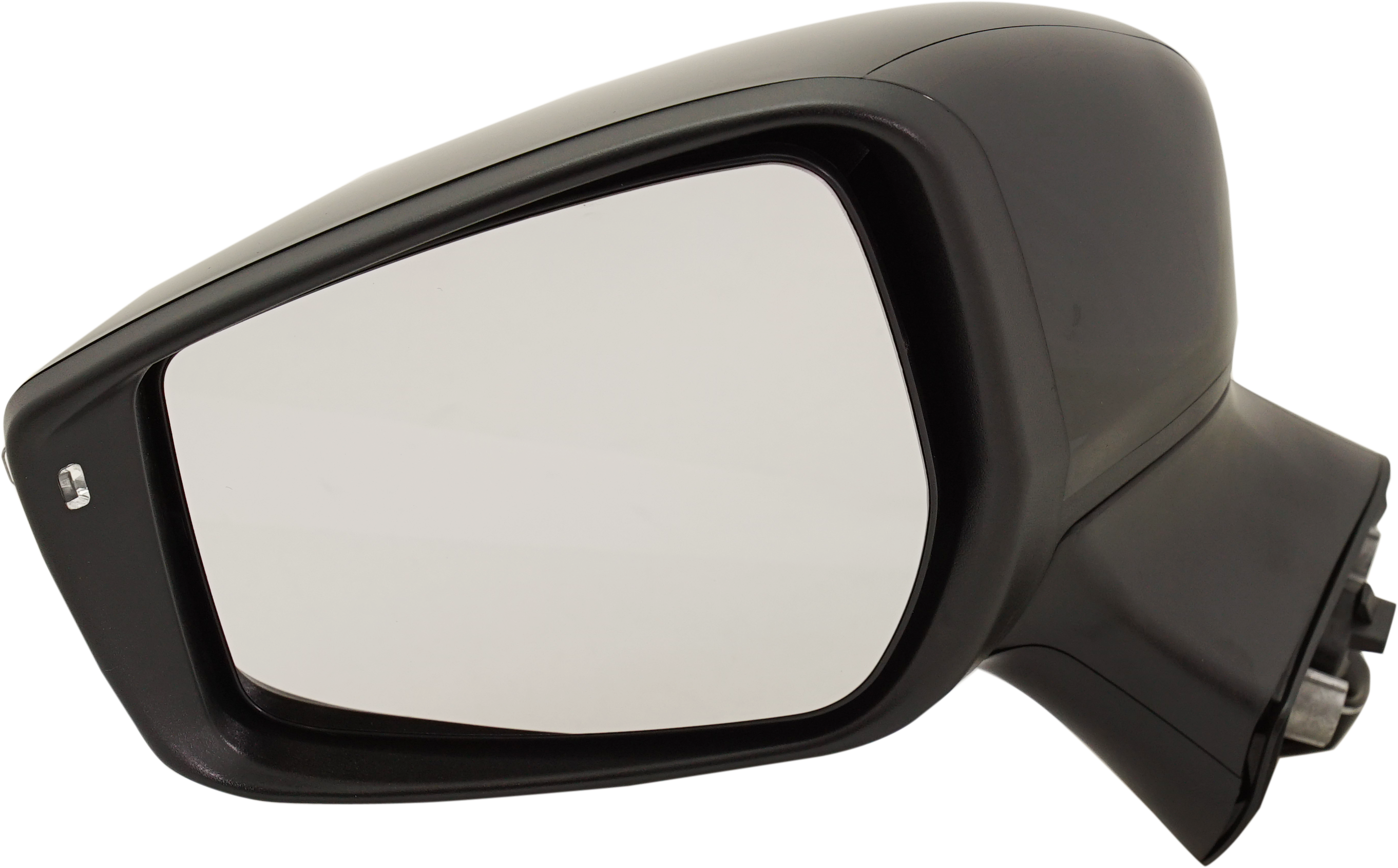 AM VERSA NOTE 14-19 MIRROR LH Power Manual Folding Non Heated Paintable w Signal Light w o Side View Camera SR Model SKU NS175EL S Partslink NI1320266 OEM 963029MB2A