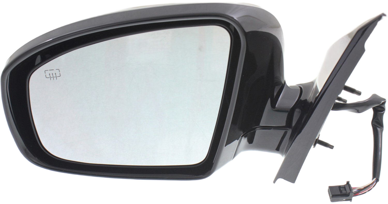 AM PATHFINDER 13-17 MIRROR LH Power Manual Folding Heated Paintable w o Around View Monitor SL Model Exc. Hybrid Model SKU NS18EL Partslink NI1320243 OEM 963023KA9C PFM